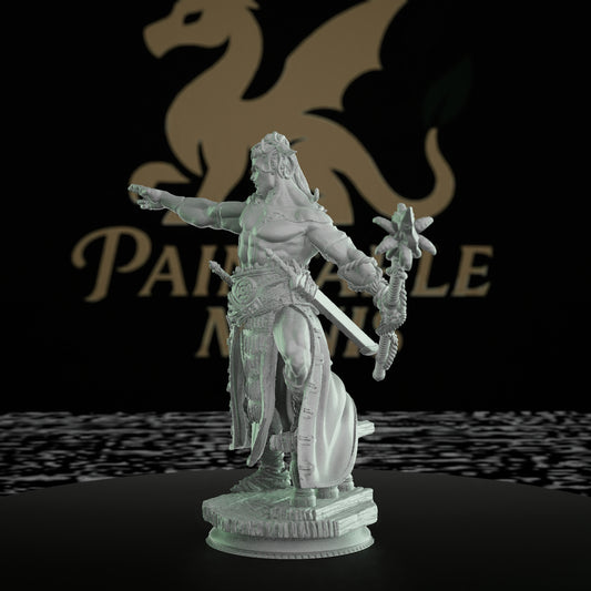 Goliath Warrior RPG Miniature Armor | Medium | DM Stash | D&D DnD Pathfinder Miniature