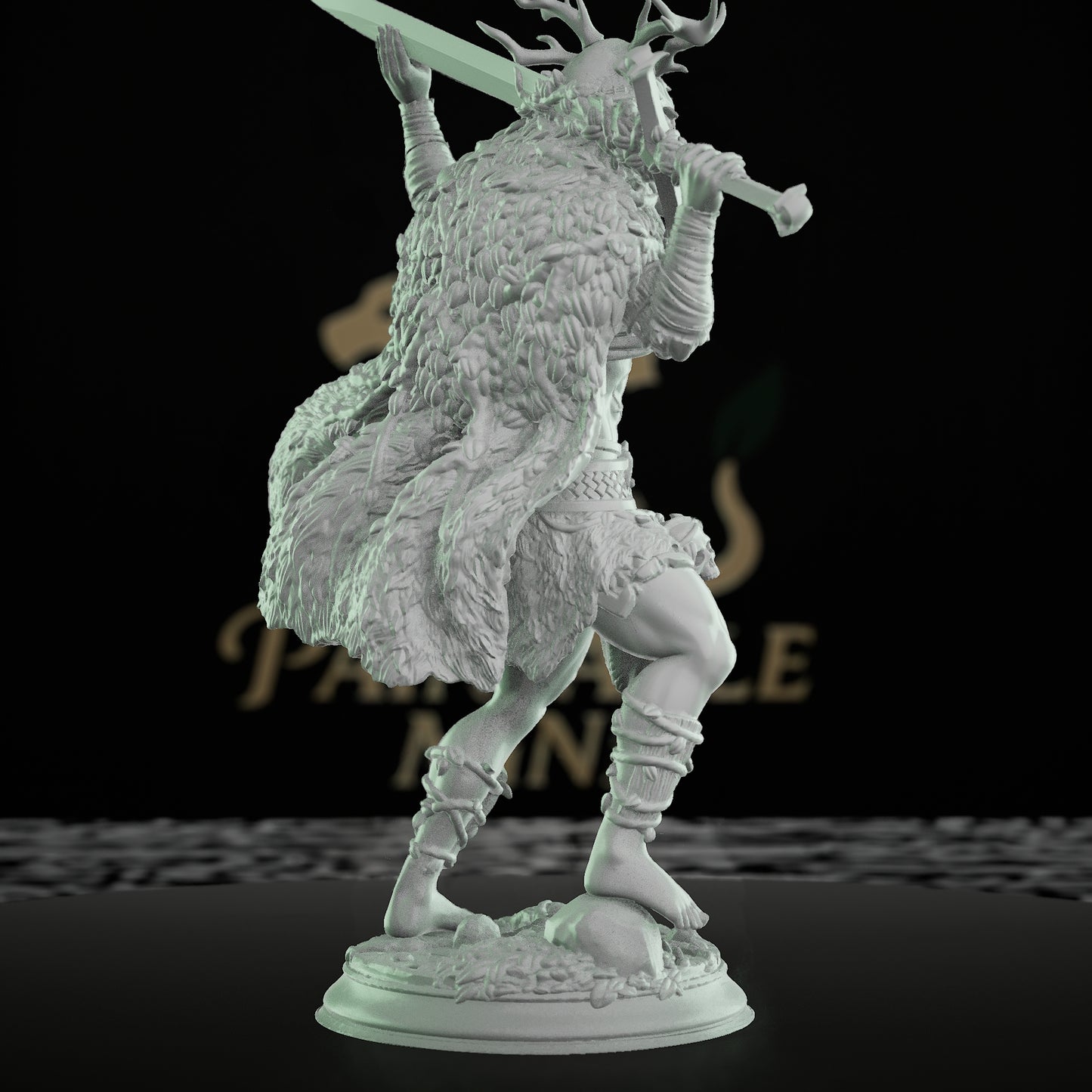 Goliath Ranger Warrior Miniature | Medium | DM Stash | D&D DnD Pathfinder Miniature
