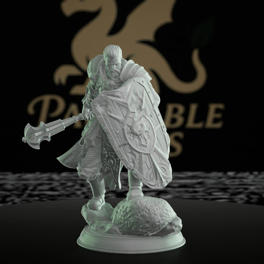 Human Clerics Miniature | Dungeons and Dragons Mini RPG Tabletop Miniature | DnD Painting Pathfinder 5e DnD