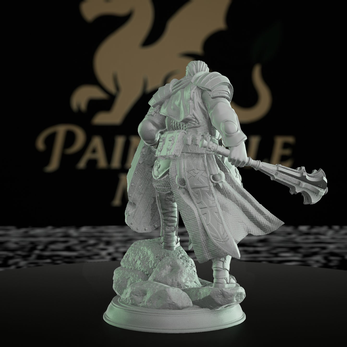 Human Clerics Miniature | Dungeons and Dragons Mini RPG Tabletop Miniature | DnD Painting Pathfinder 5e DnD