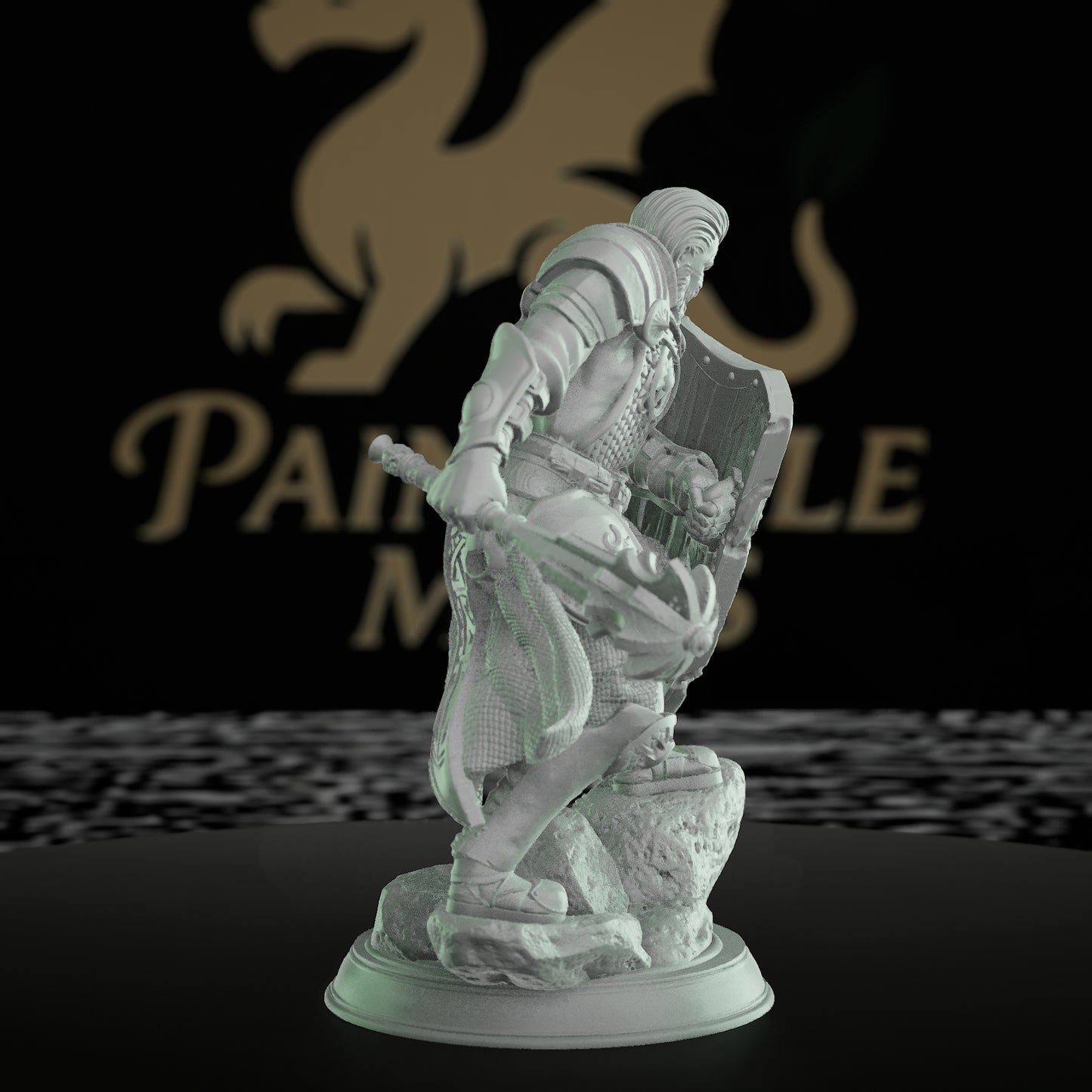 Human Clerics Miniature | Dungeons and Dragons Mini RPG Tabletop Miniature | DnD Painting Pathfinder 5e DnD