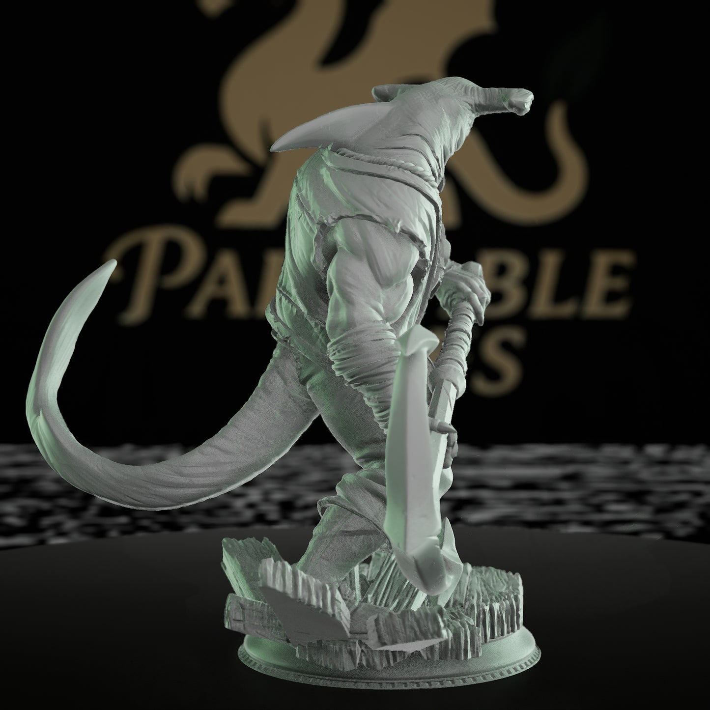 Half-Shark Pirate Enforcer Miniature | Medium | DM Stash | D&D DnD Pathfinder Miniature