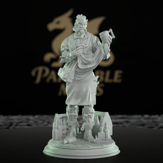 Soulforged Construct Bartender Miniature | Medium | DM Stash | D&D DnD Pathfinder Miniature