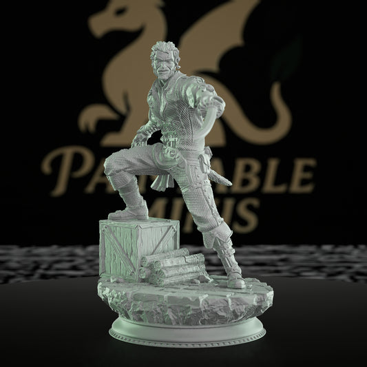 Cartel Enforcer Street Thug Mini | Medium | DM Stash | D&D DnD Pathfinder Miniature