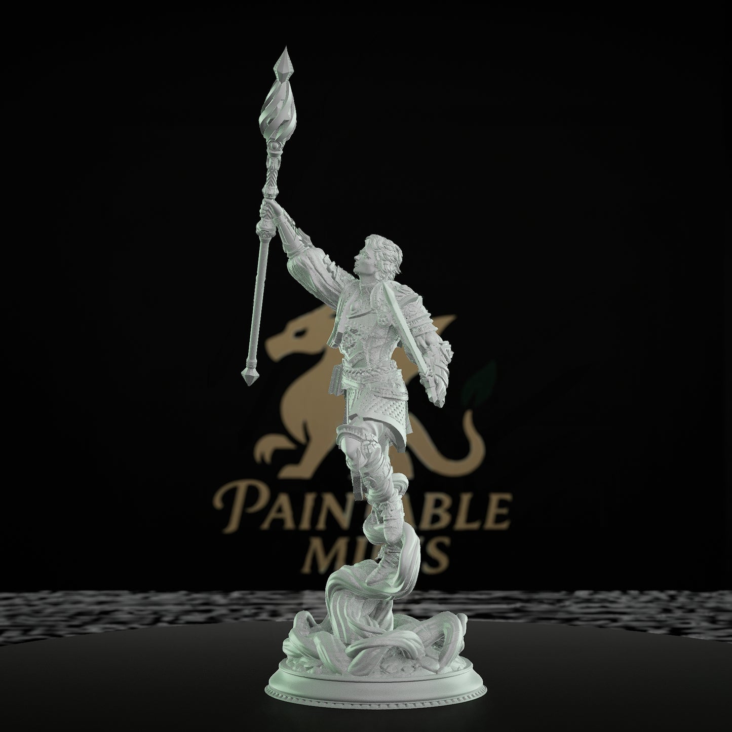 Human Mage Sorcerer Casting | Medium | DM Stash | D&D DnD Pathfinder Miniature