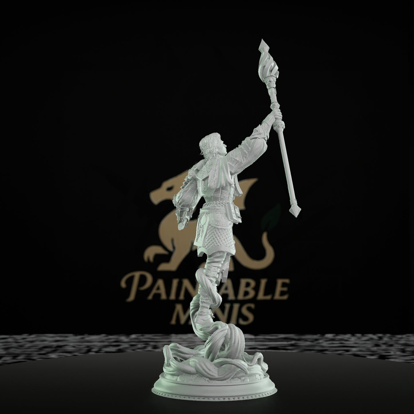 Human Mage Sorcerer Casting | Medium | DM Stash | D&D DnD Pathfinder Miniature