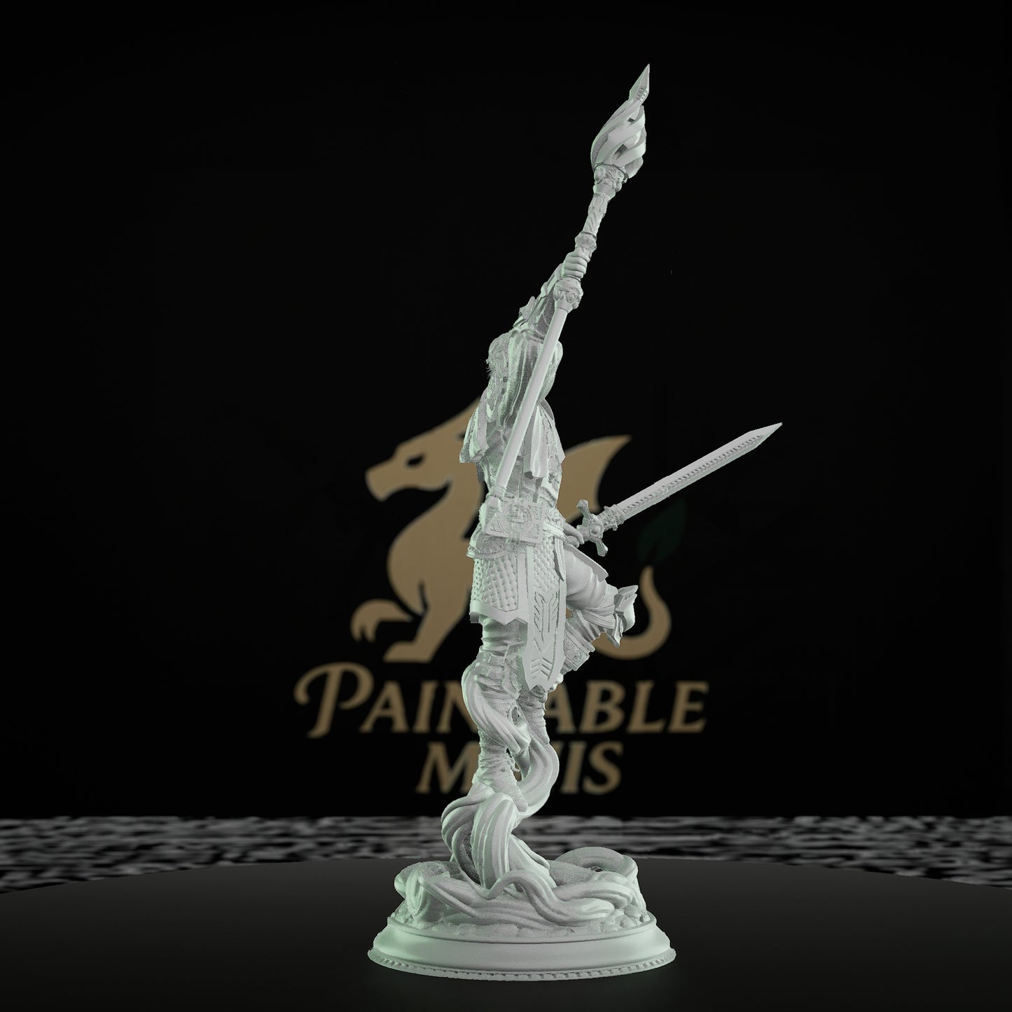 Human Mage Sorcerer Casting | Medium | DM Stash | D&D DnD Pathfinder Miniature