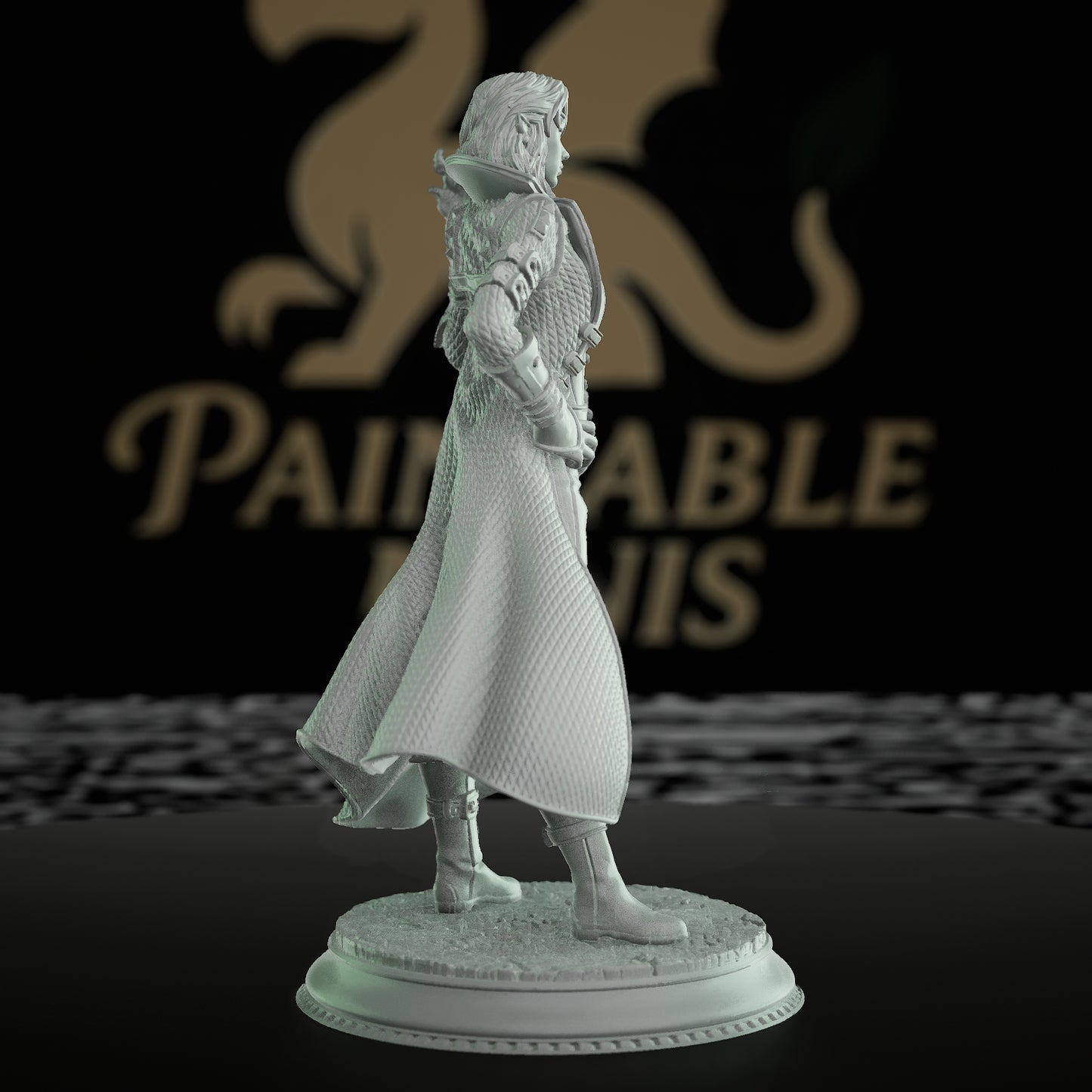 Spellcaster Swashbuckler Miniature Magic Intrigue | Medium | DM Stash | D&D DnD Pathfinder Miniature