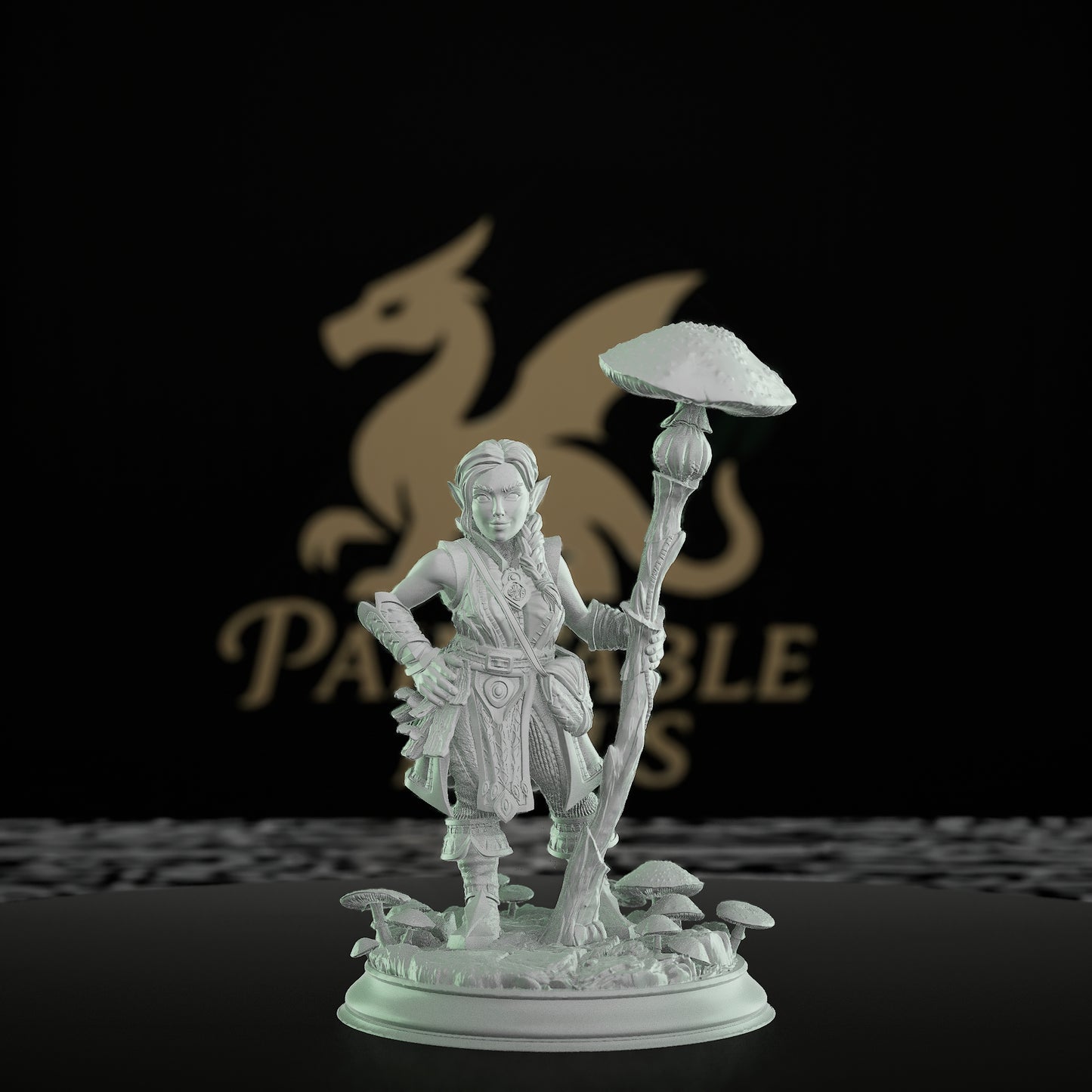 Spore Druid Forest Spellcaster Miniature | Medium | DM Stash | D&D DnD Pathfinder Miniature