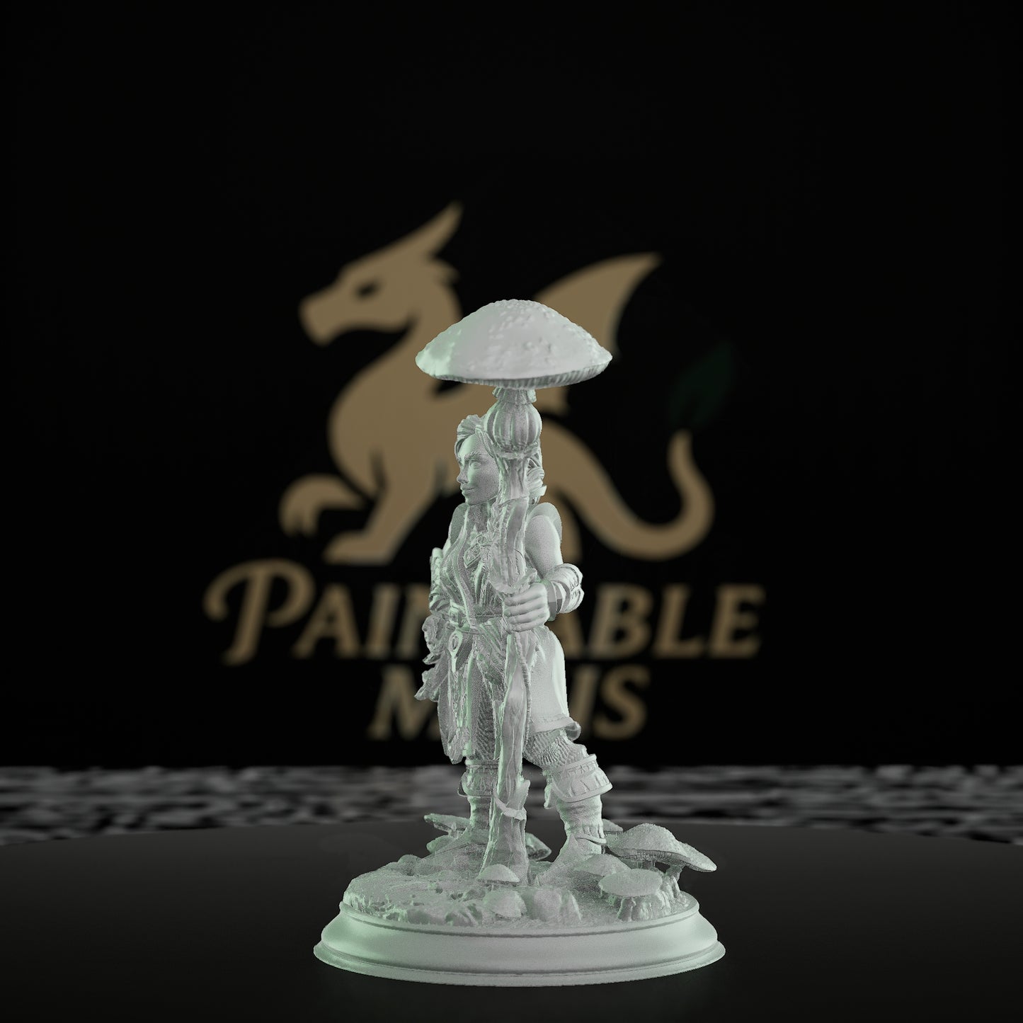 Spore Druid Forest Spellcaster Miniature | Medium | DM Stash | D&D DnD Pathfinder Miniature