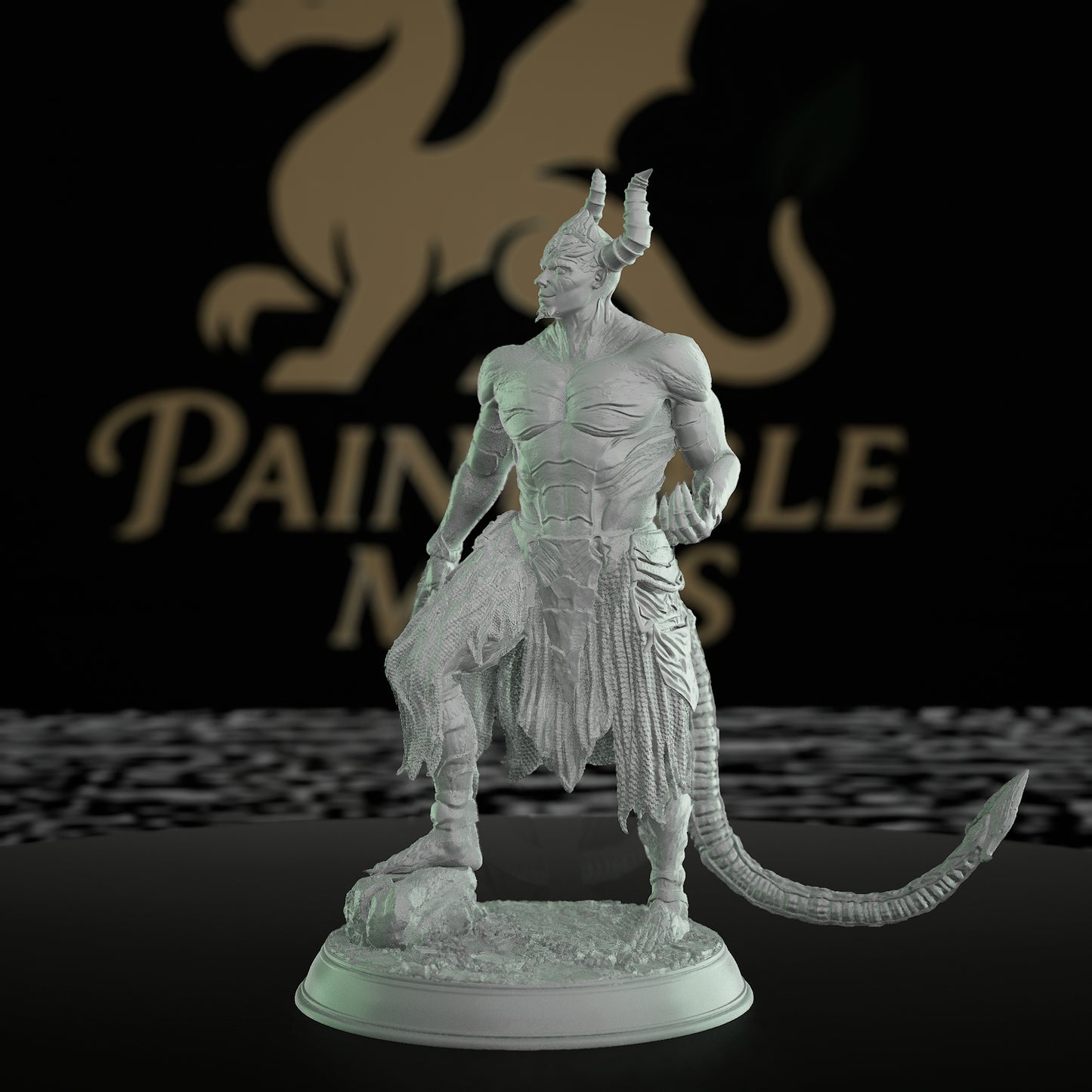 Nosmeni Devil Nosmarka Abyss Lore | Medium | DM Stash | D&D DnD Pathfinder Miniature