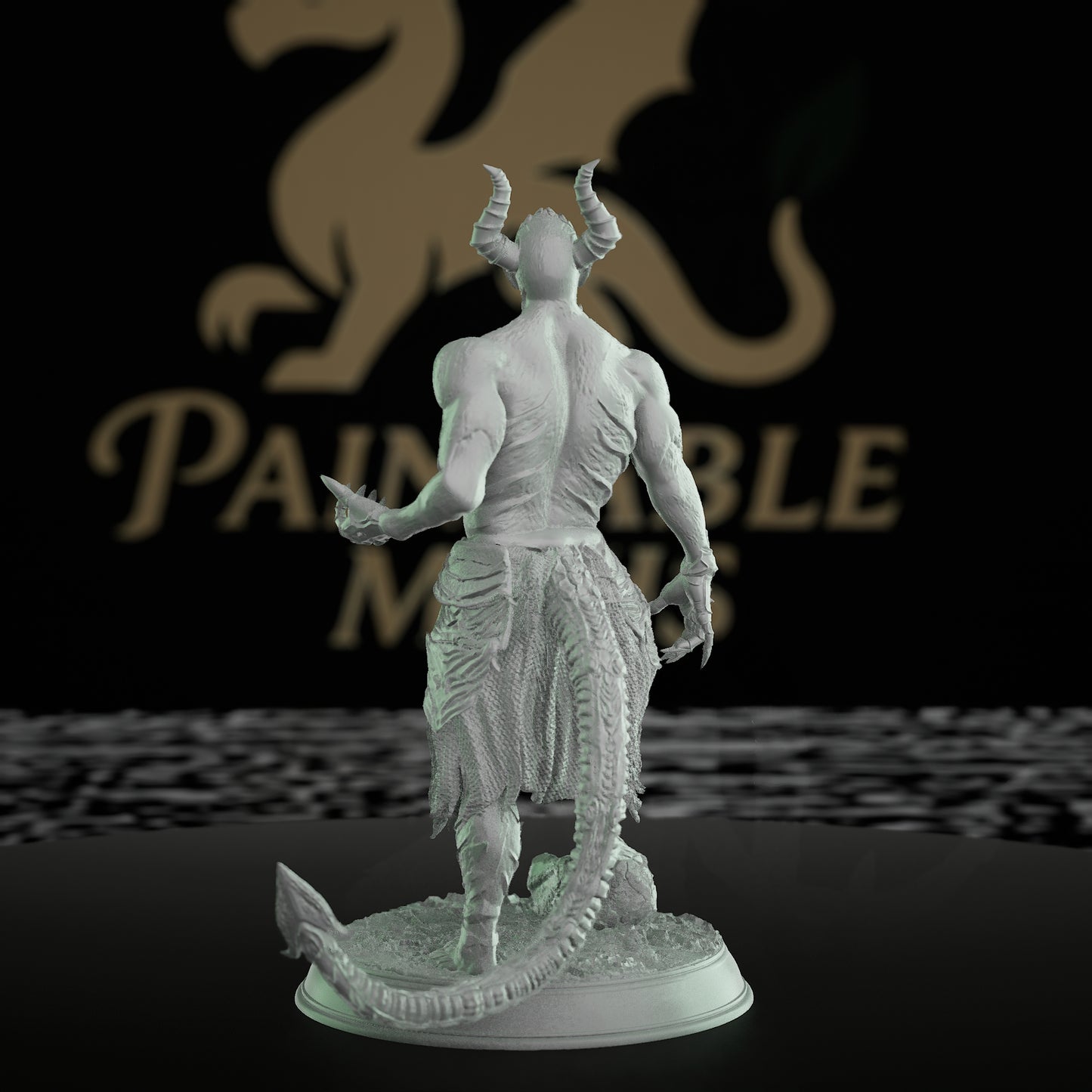 Nosmeni Devil Nosmarka Abyss Lore | Medium | DM Stash | D&D DnD Pathfinder Miniature