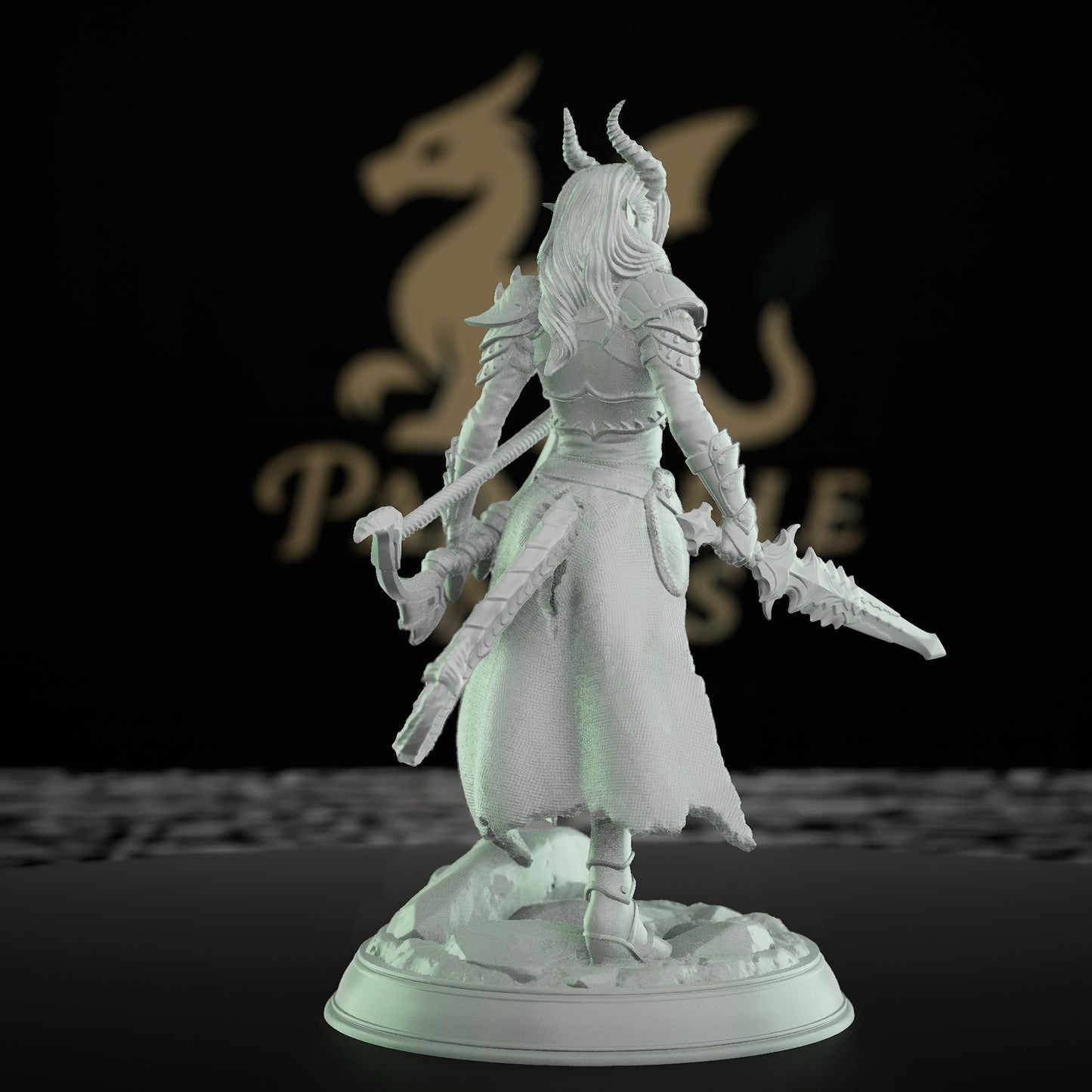 Tiefling Ranger Subterfuge Illusion | Medium | DM Stash | D&D DnD Pathfinder Miniature
