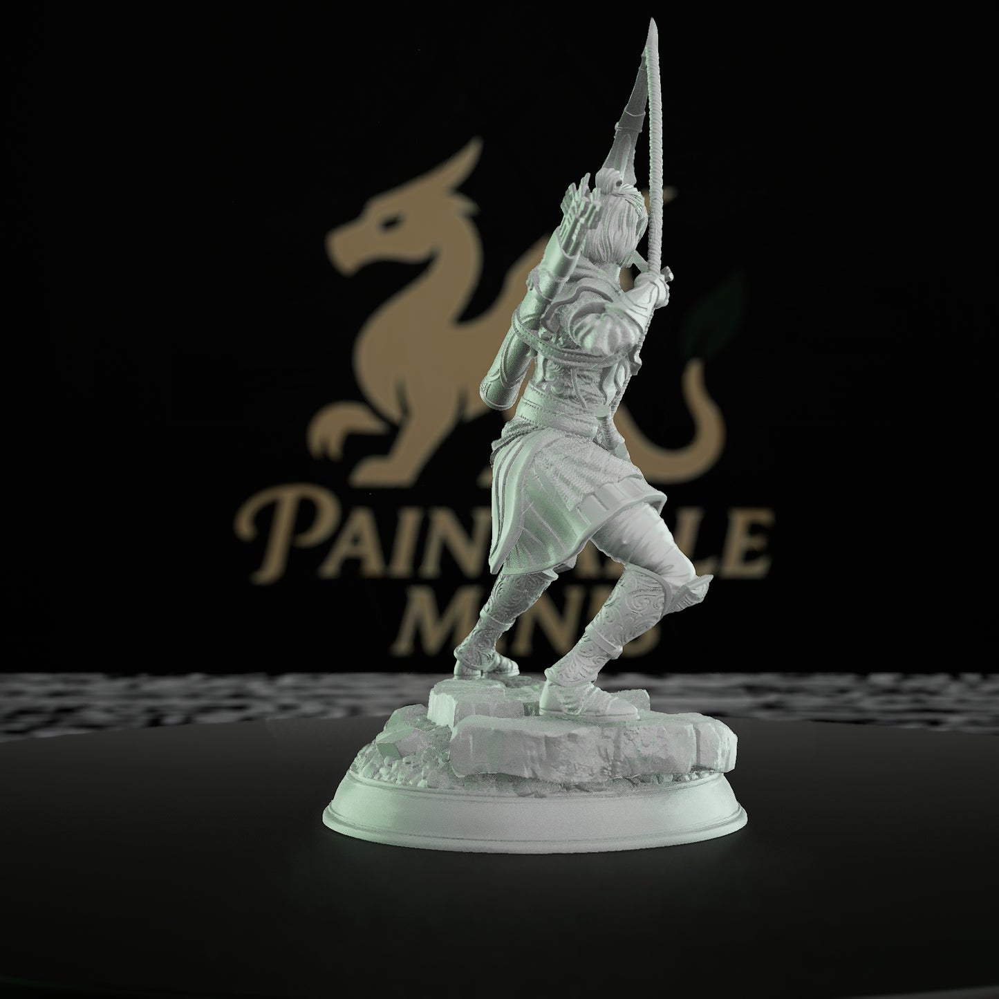 Elf Ranger Archer Miniature | Medium | DM Stash | D&D DnD Pathfinder Miniature