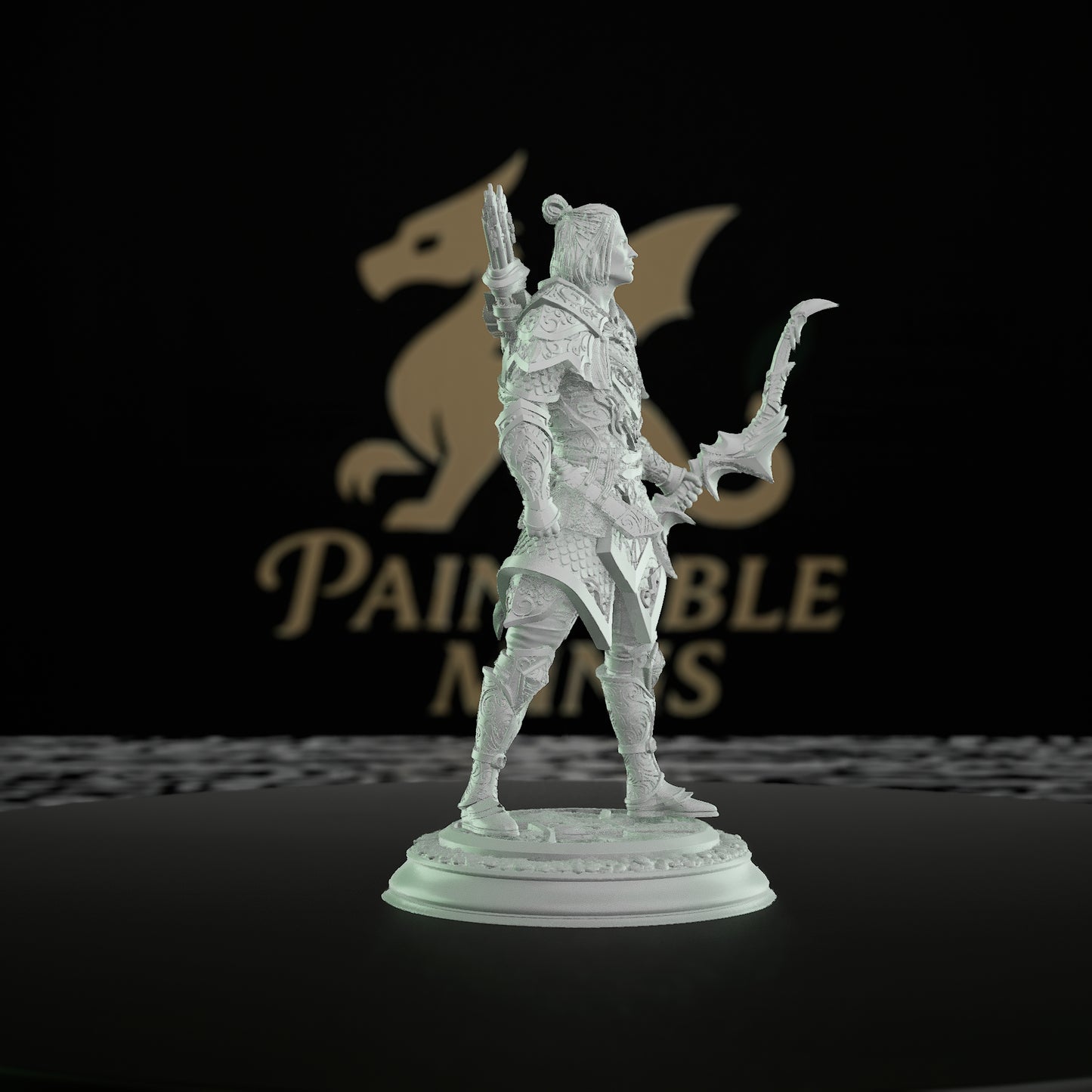 Elven Ranger Bow Quiver | Medium | DM Stash | D&D DnD Pathfinder Miniature