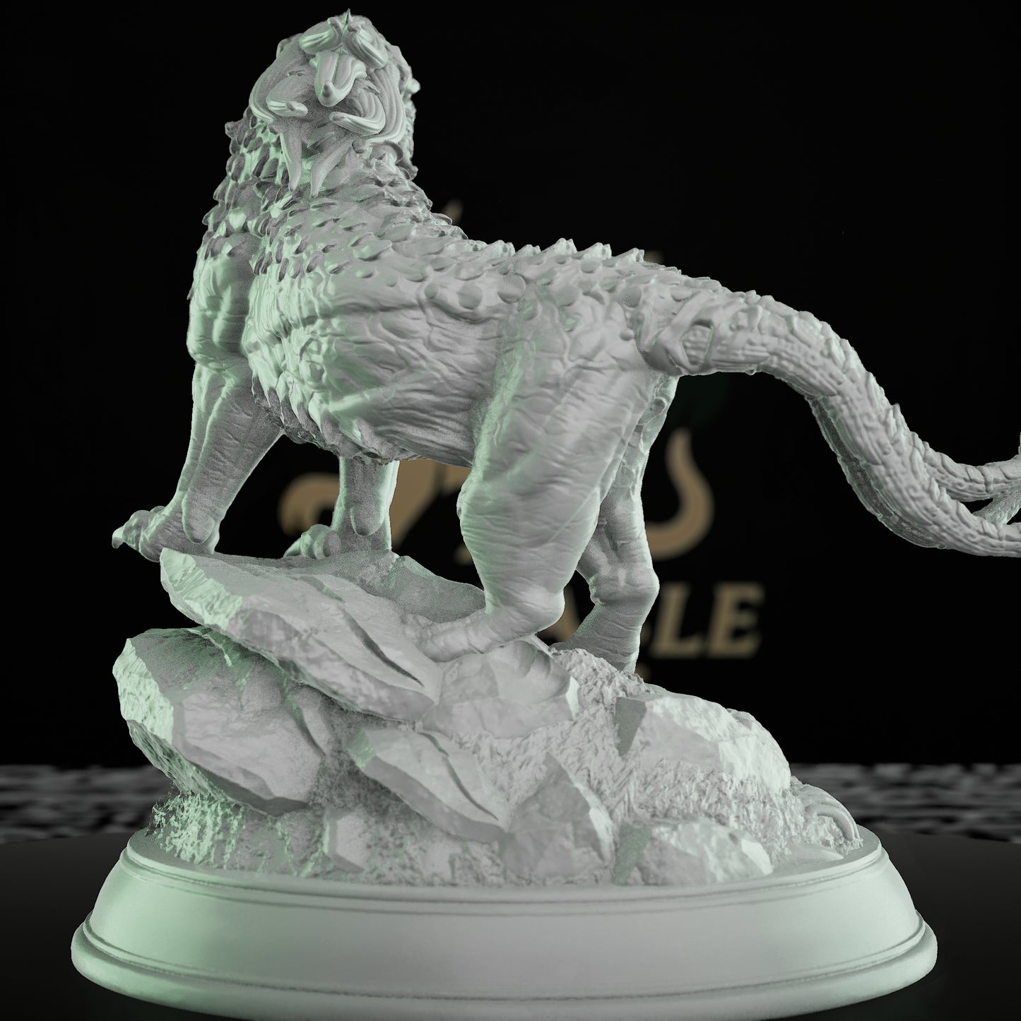 Estranith Panther Beast Monster | Large | DM Stash | D&D DnD Pathfinder Miniature