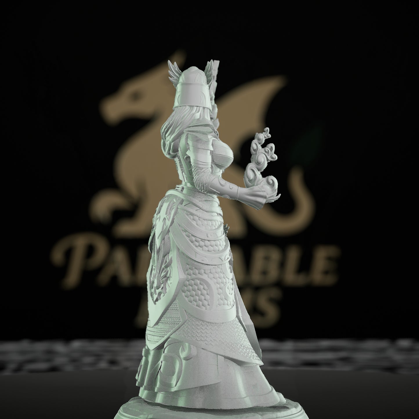 High Elf Sorcerer Spellcaster Miniature | Medium | DM Stash | D&D DnD Pathfinder Miniature