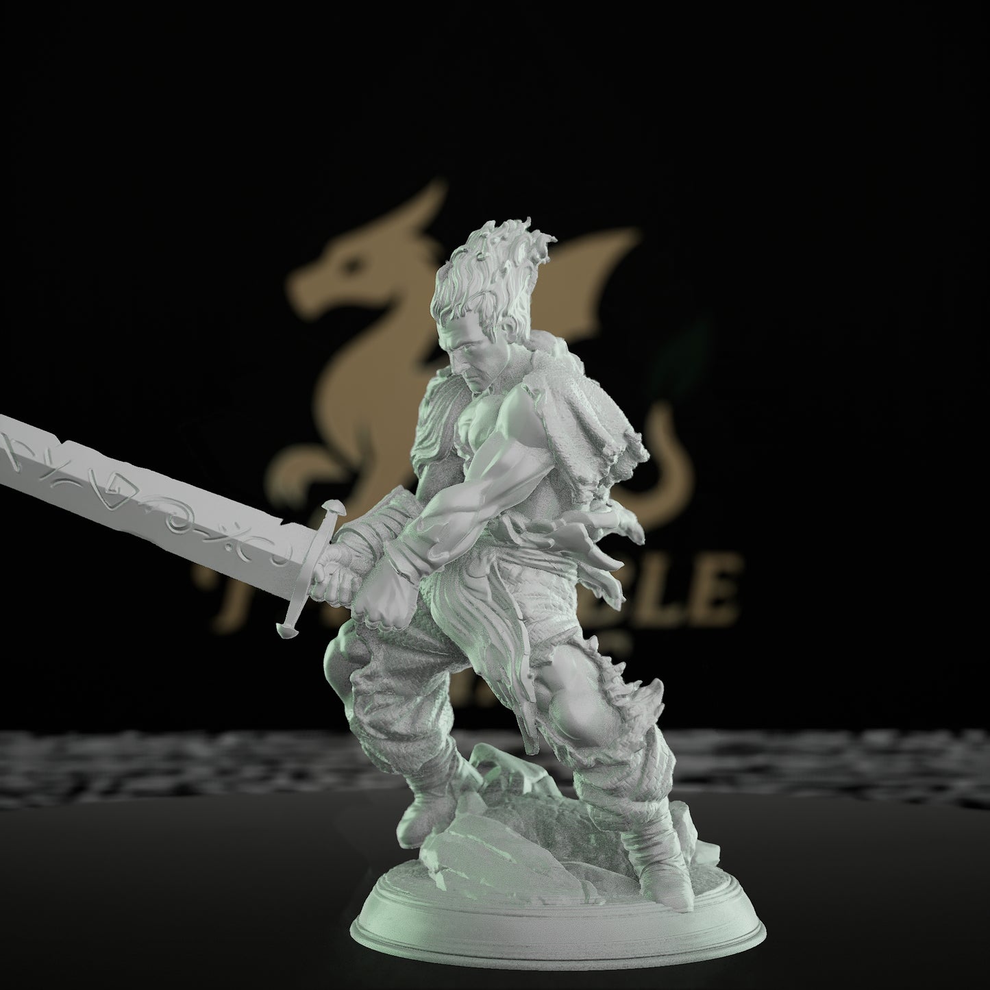 Bloodhunter Warrior Fighter Human | Medium | DM Stash | D&D DnD Pathfinder Miniature