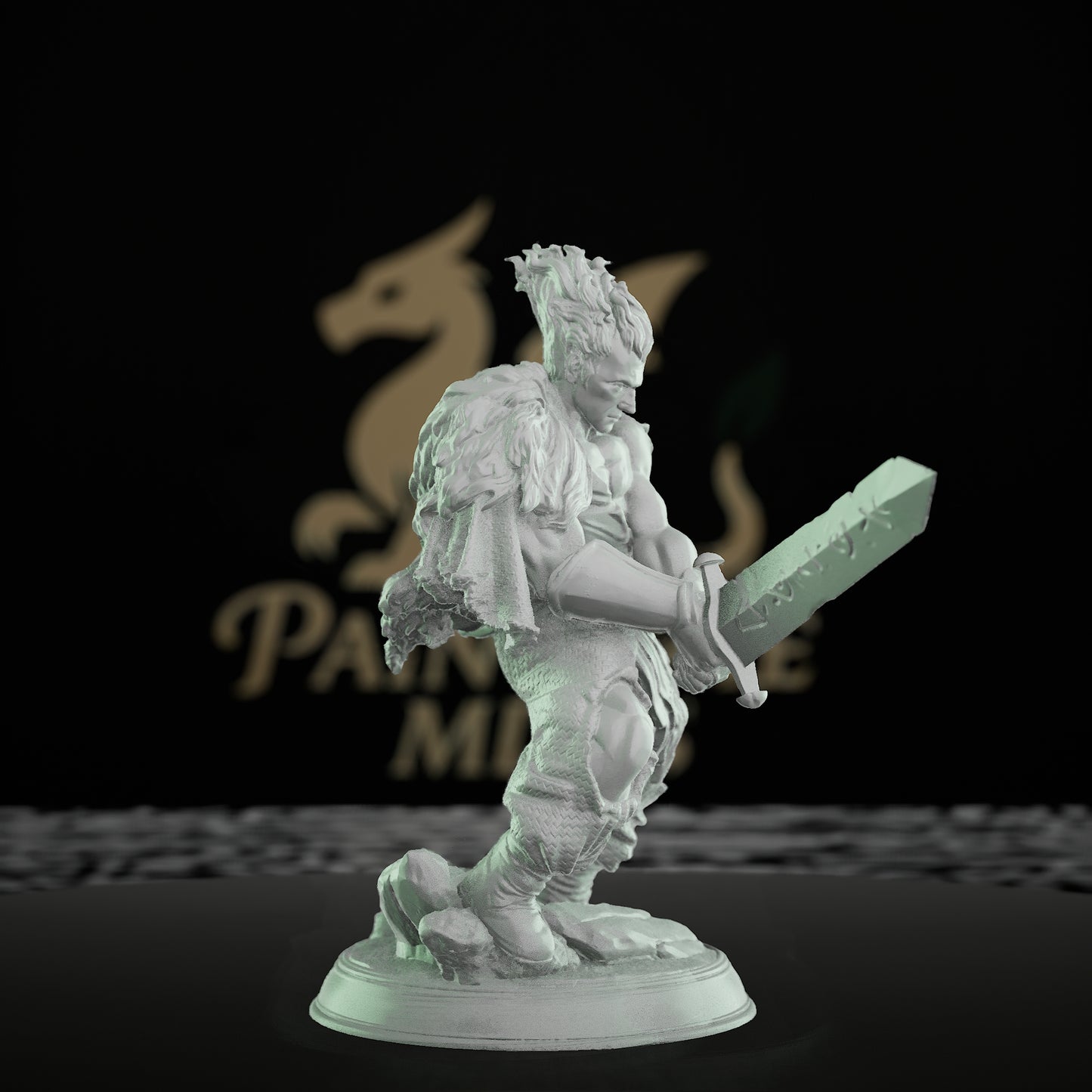 Bloodhunter Warrior Fighter Human | Medium | DM Stash | D&D DnD Pathfinder Miniature