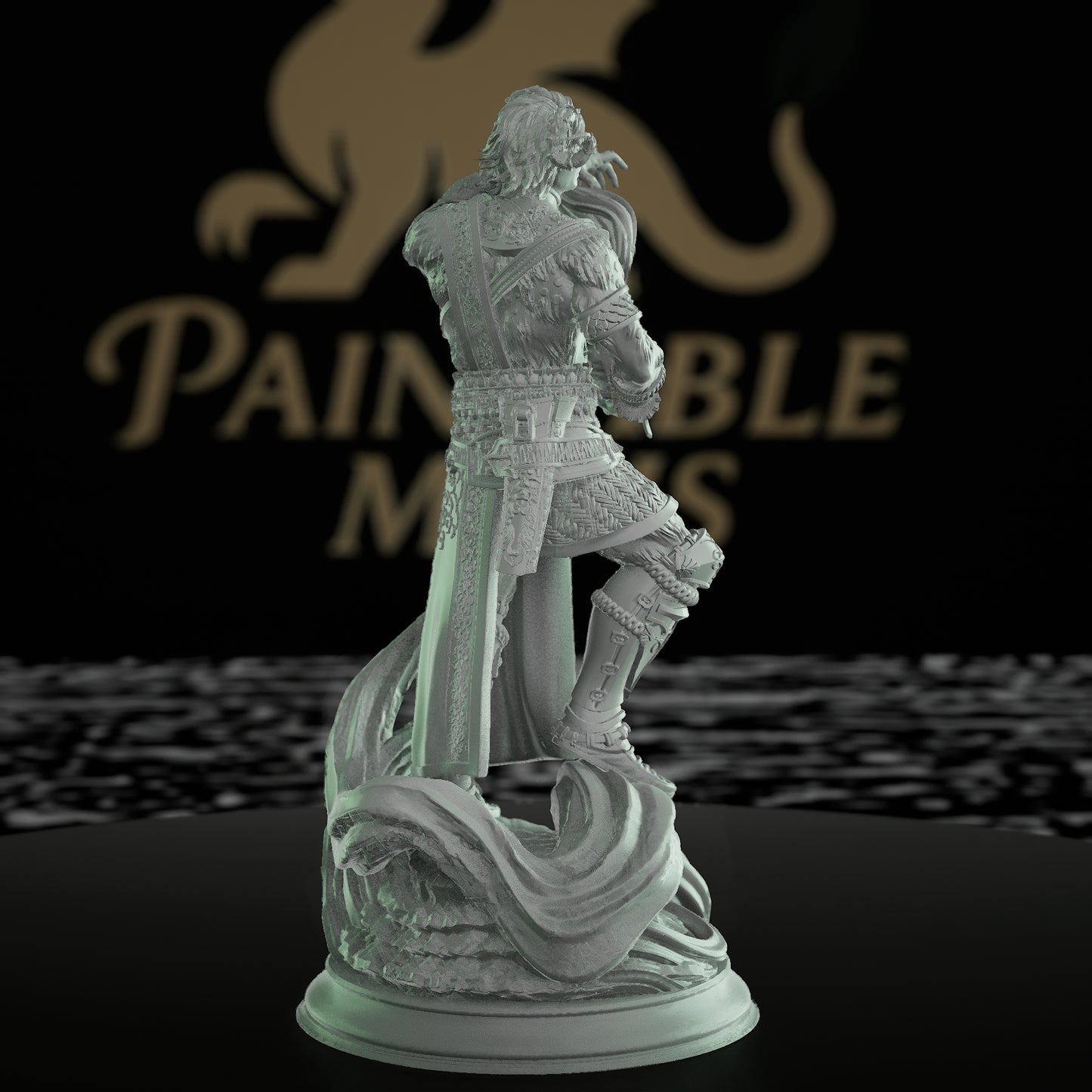 Tiefling Infernal Sorcerer Miniature | Medium | DM Stash | D&D DnD Pathfinder Miniature