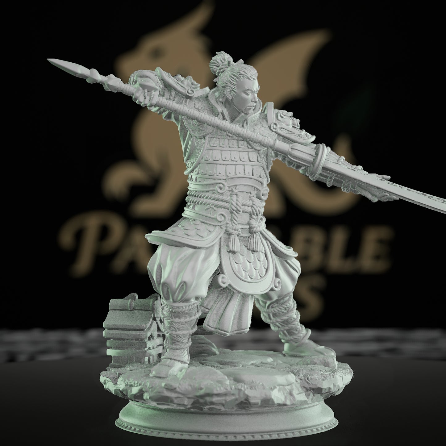 Awakened Warrior Fighter Human Swordsman | Medium | DM Stash | D&D DnD Pathfinder Miniature