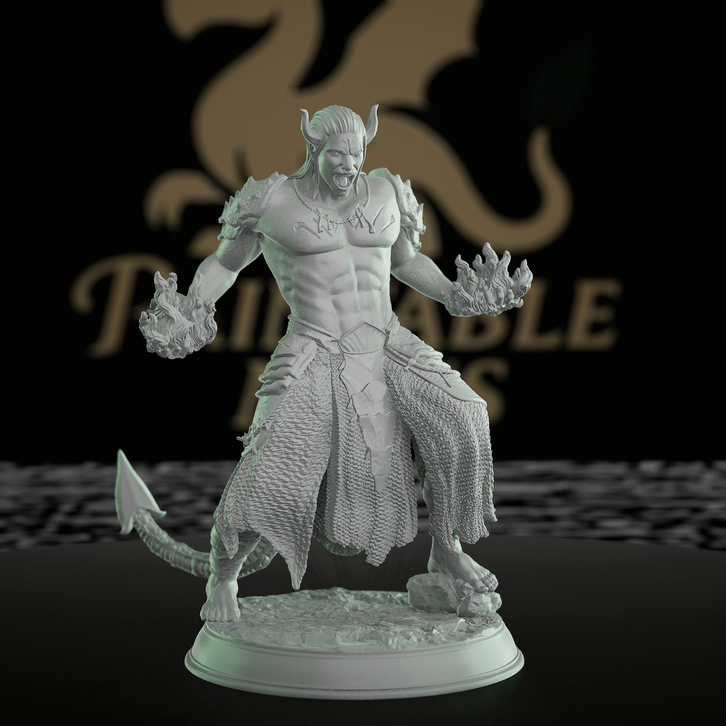 Nosmeni Devil Nosmarka Abyss Lore | Medium | DM Stash | D&D DnD Pathfinder Miniature