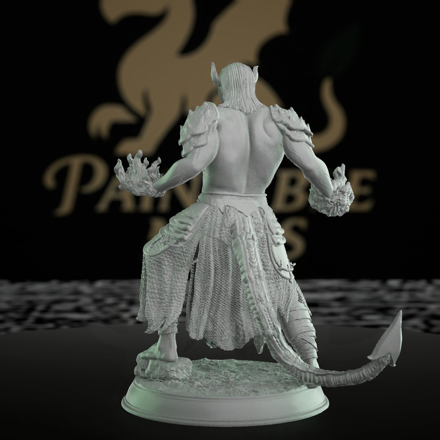 Nosmeni Devil Nosmarka Abyss Lore | Medium | DM Stash | D&D DnD Pathfinder Miniature