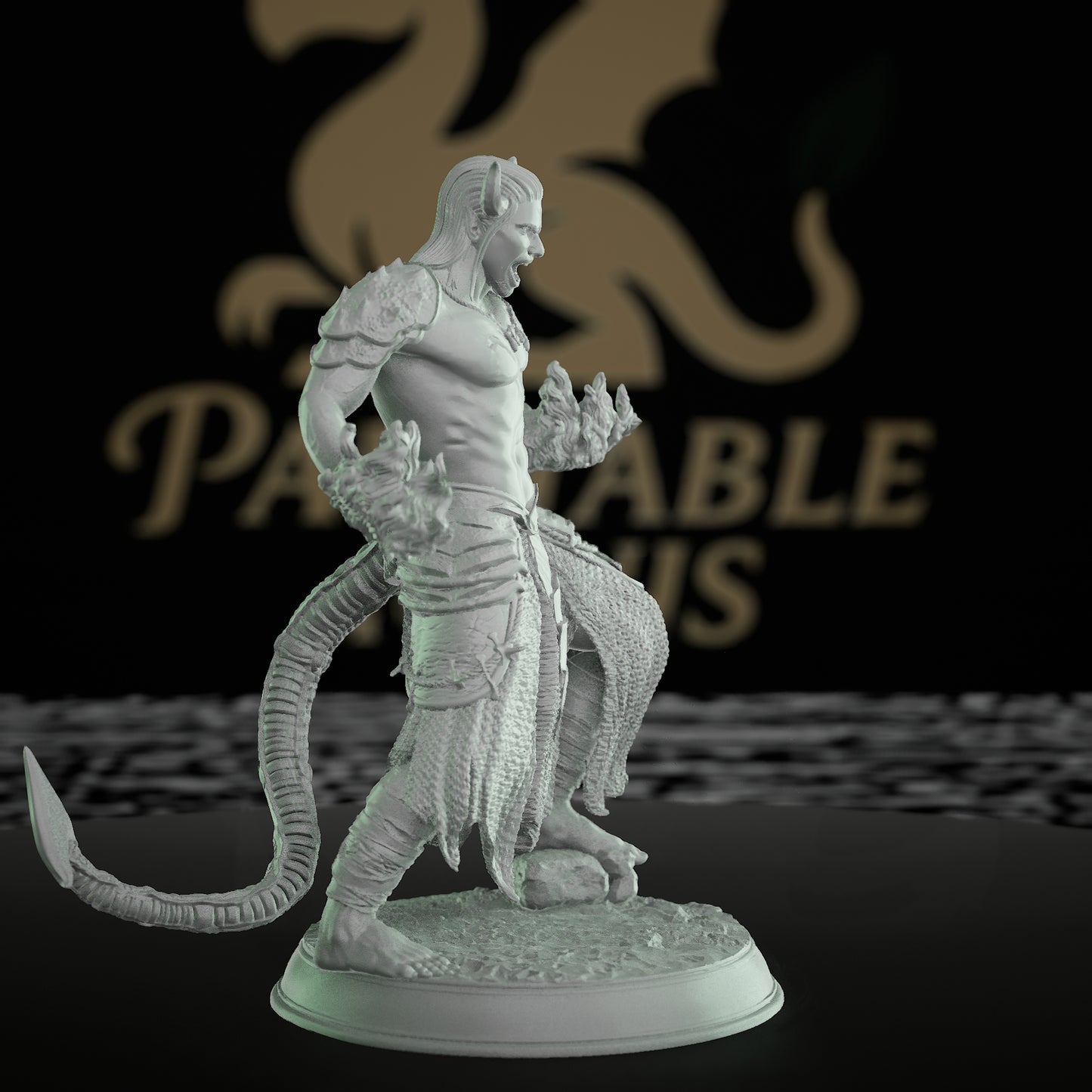 Nosmeni Devil Nosmarka Abyss Lore | Medium | DM Stash | D&D DnD Pathfinder Miniature