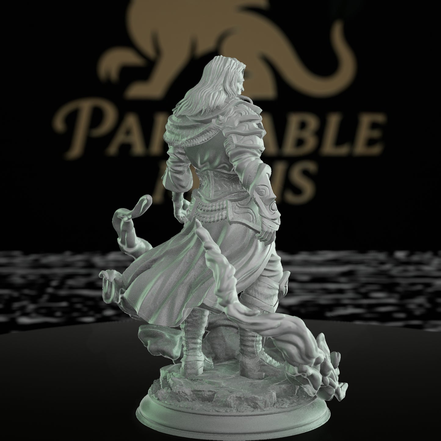 Sea Elf Navigator Spellcaster Miniature | Dungeons and Dragons Mini | RPG Tabletop Miniature | DnD Painting Pathfinder