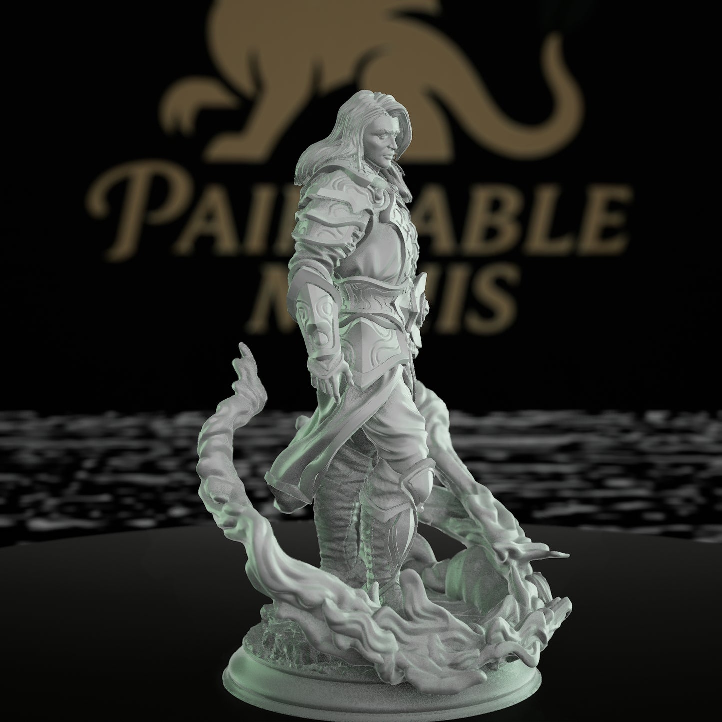 Sea Elf Navigator Spellcaster Miniature | Dungeons and Dragons Mini | RPG Tabletop Miniature | DnD Painting Pathfinder