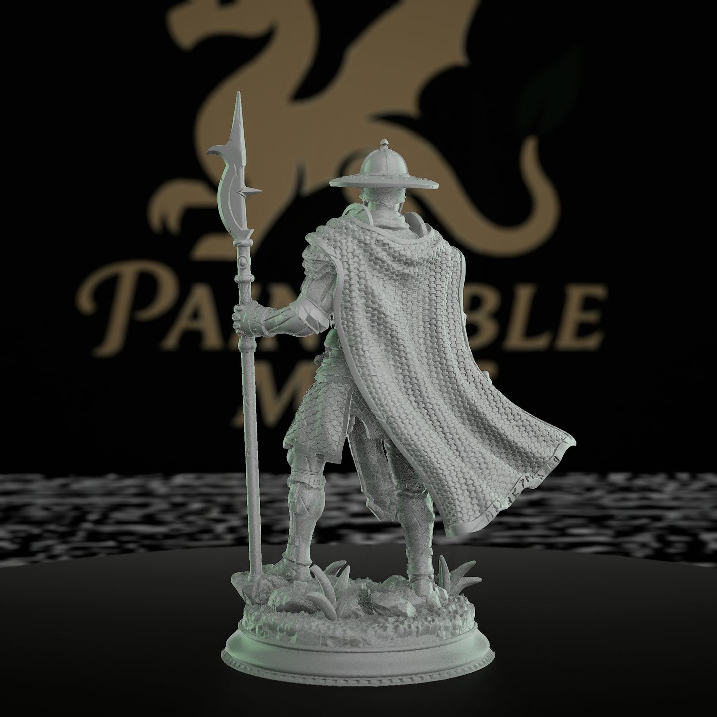 Inquisitor Fighter Miniature Figure Axe | Medium | DM Stash | D&D DnD Pathfinder Miniature