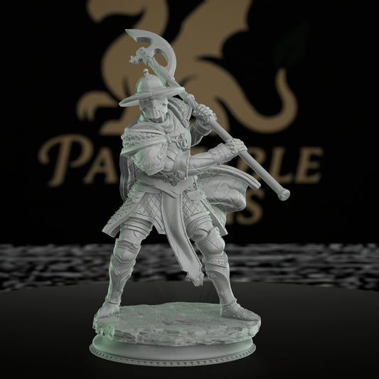 Inquisitor Fighter Miniature Figure Axe | Medium | DM Stash | D&D DnD Pathfinder Miniature