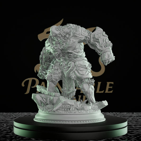 Jade Golem Guardian Monster Constructs | Huge | DM Stash | D&D DnD Pathfinder Miniature