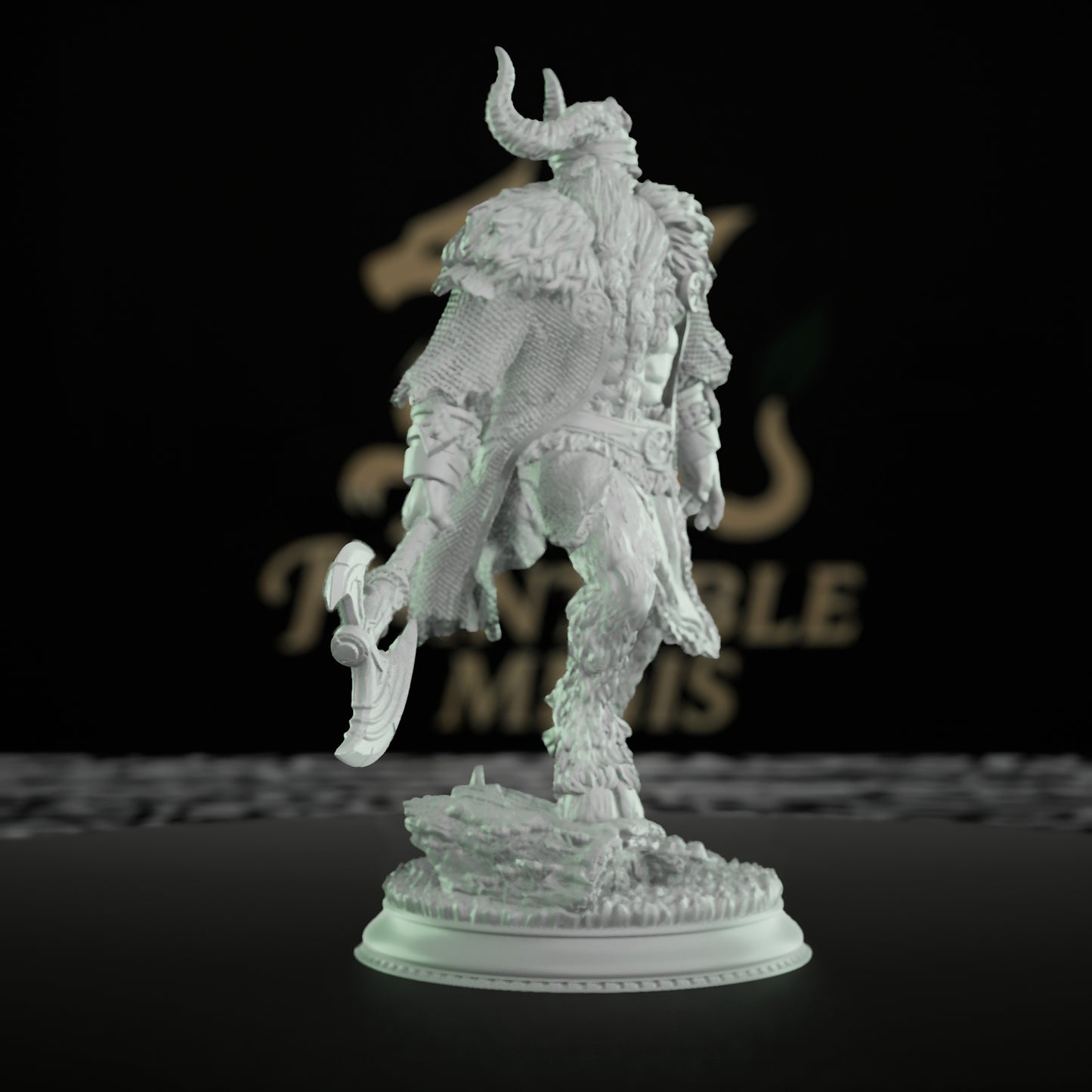 Satyr Mercenary Sellsword Miniature | Medium | DM Stash | D&D DnD Pathfinder Miniature
