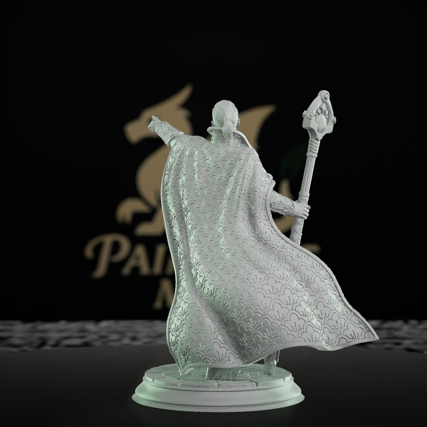 Wizard Spellcaster RPG Figure | Medium | DM Stash | D&D DnD Pathfinder Miniature