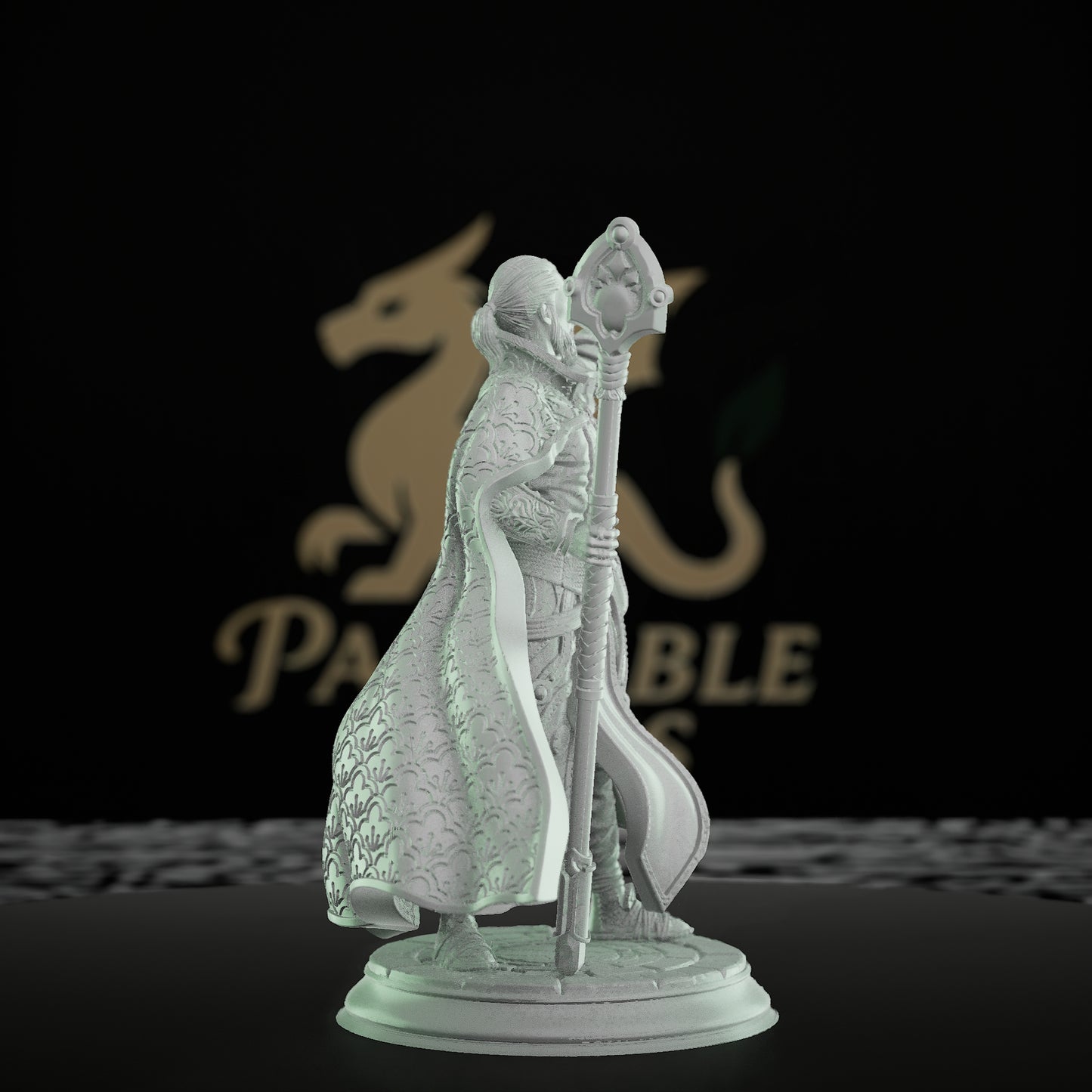 Wizard Spellcaster RPG Figure | Medium | DM Stash | D&D DnD Pathfinder Miniature