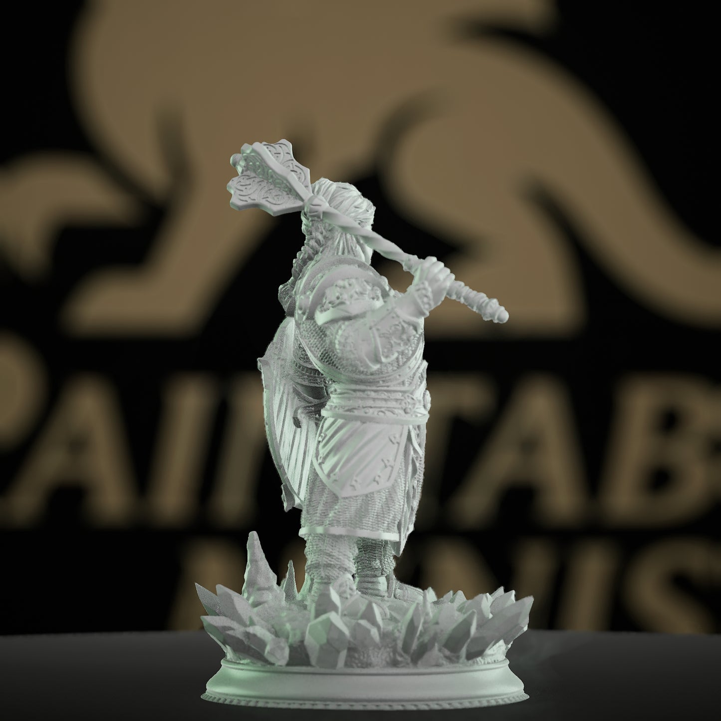 Warrior Cleric Miniature | Medium | DM Stash | D&D DnD Pathfinder Miniature