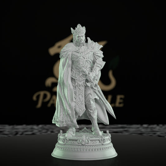 Majestic Human Warrior King Miniature | Medium | DM Stash | D&D DnD Pathfinder Miniature