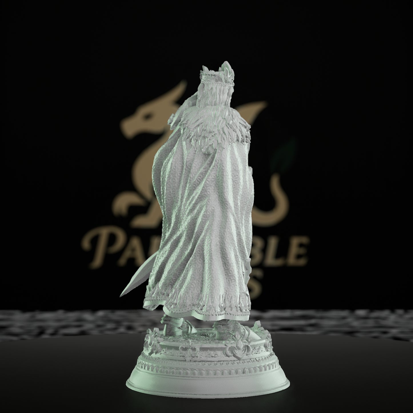 Majestic Human Warrior King Miniature | Medium | DM Stash | D&D DnD Pathfinder Miniature