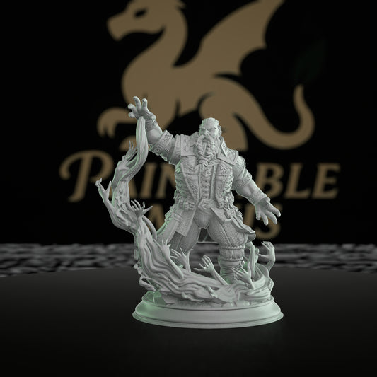 Korgrin Dwarf Blood Mage Sorcerer | Medium | DM Stash | D&D DnD Pathfinder Miniature