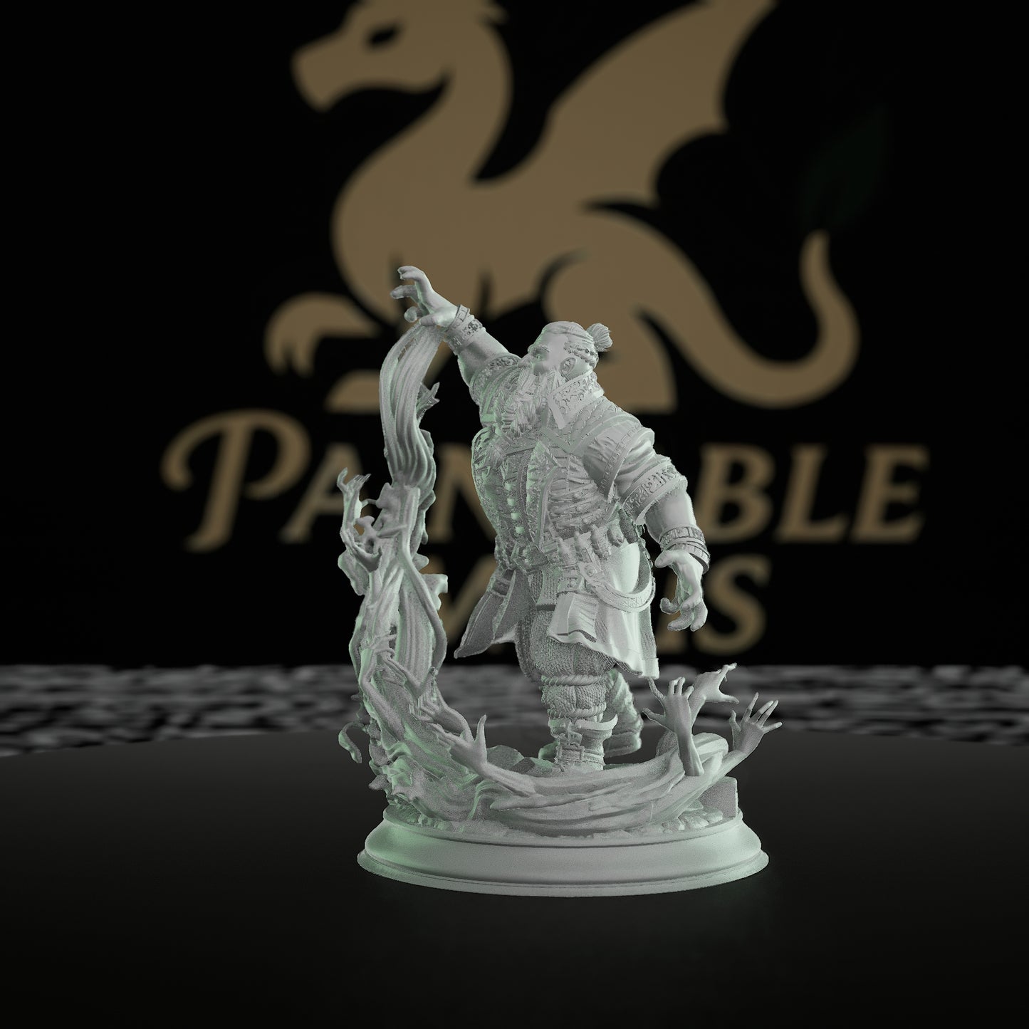 Korgrin Dwarf Blood Mage Sorcerer | Medium | DM Stash | D&D DnD Pathfinder Miniature