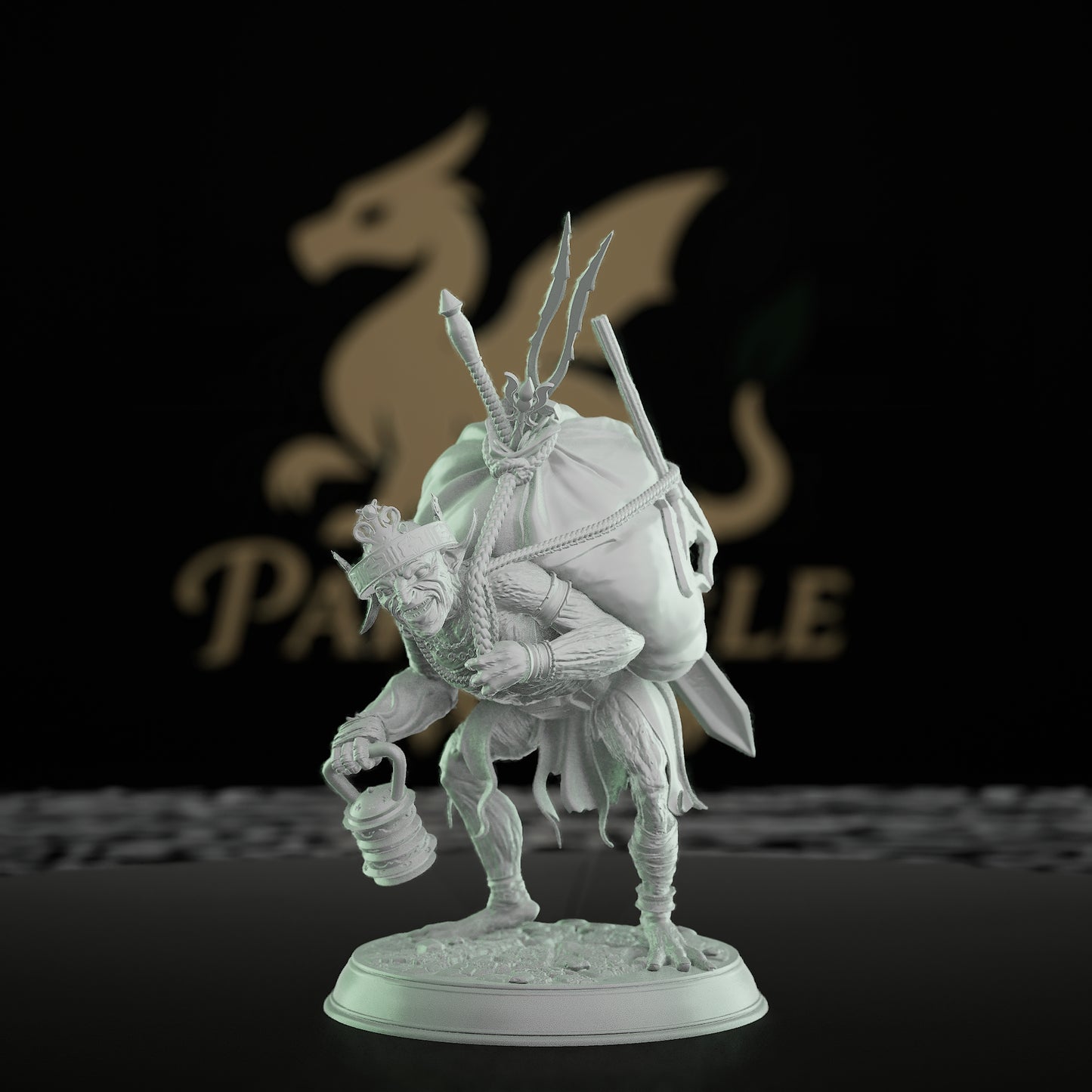 Mana Goblin Spellcaster Miniature | Medium | DM Stash | D&D DnD Pathfinder Miniature