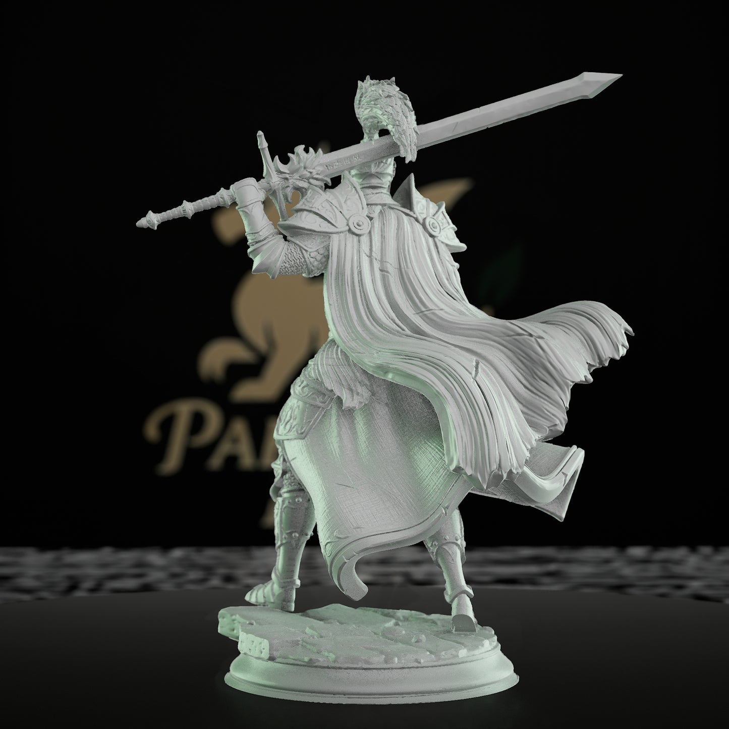 Paladin Knight Miniature Figure | Medium | DM Stash | D&D DnD Pathfinder Miniature