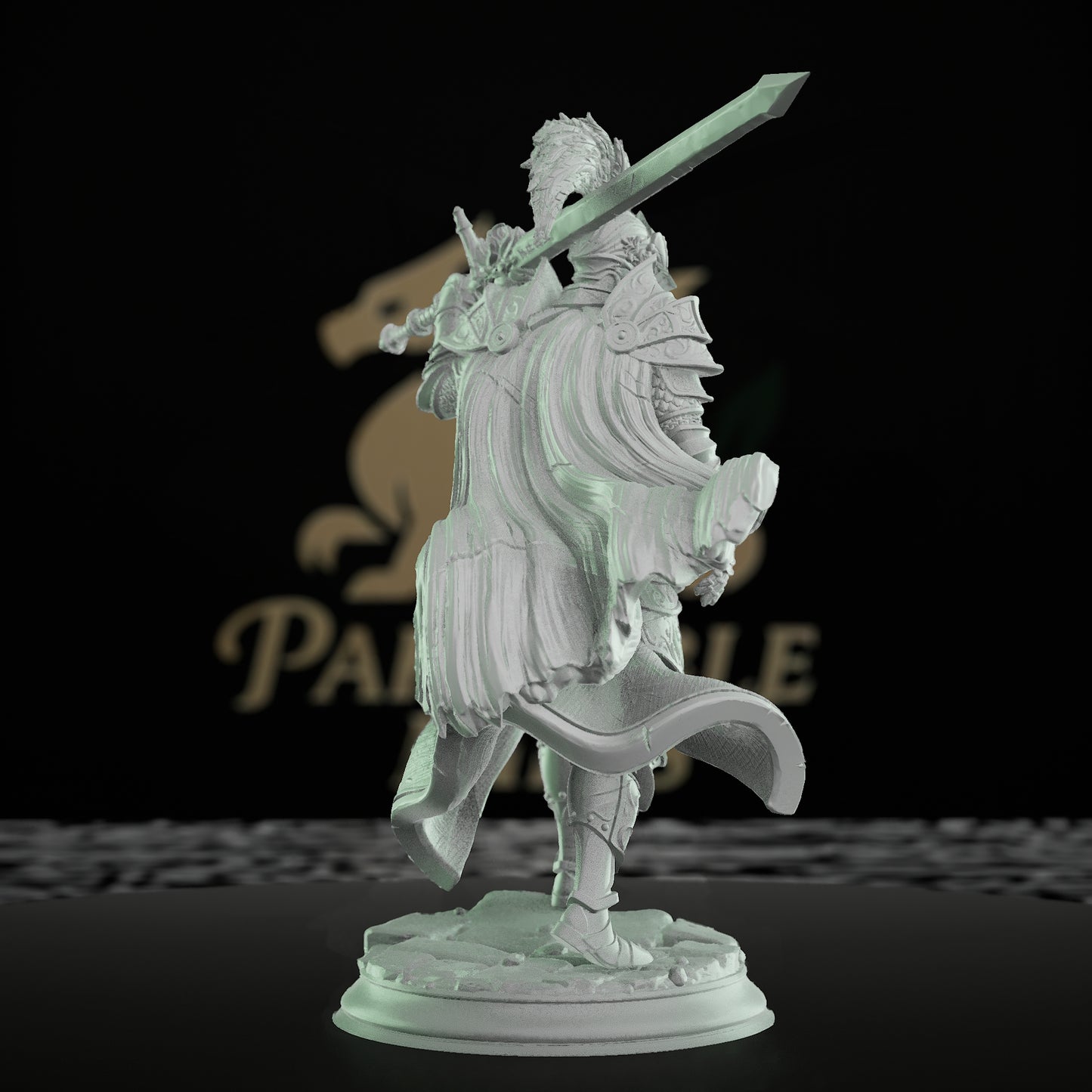 Paladin Knight Miniature Figure | Medium | DM Stash | D&D DnD Pathfinder Miniature