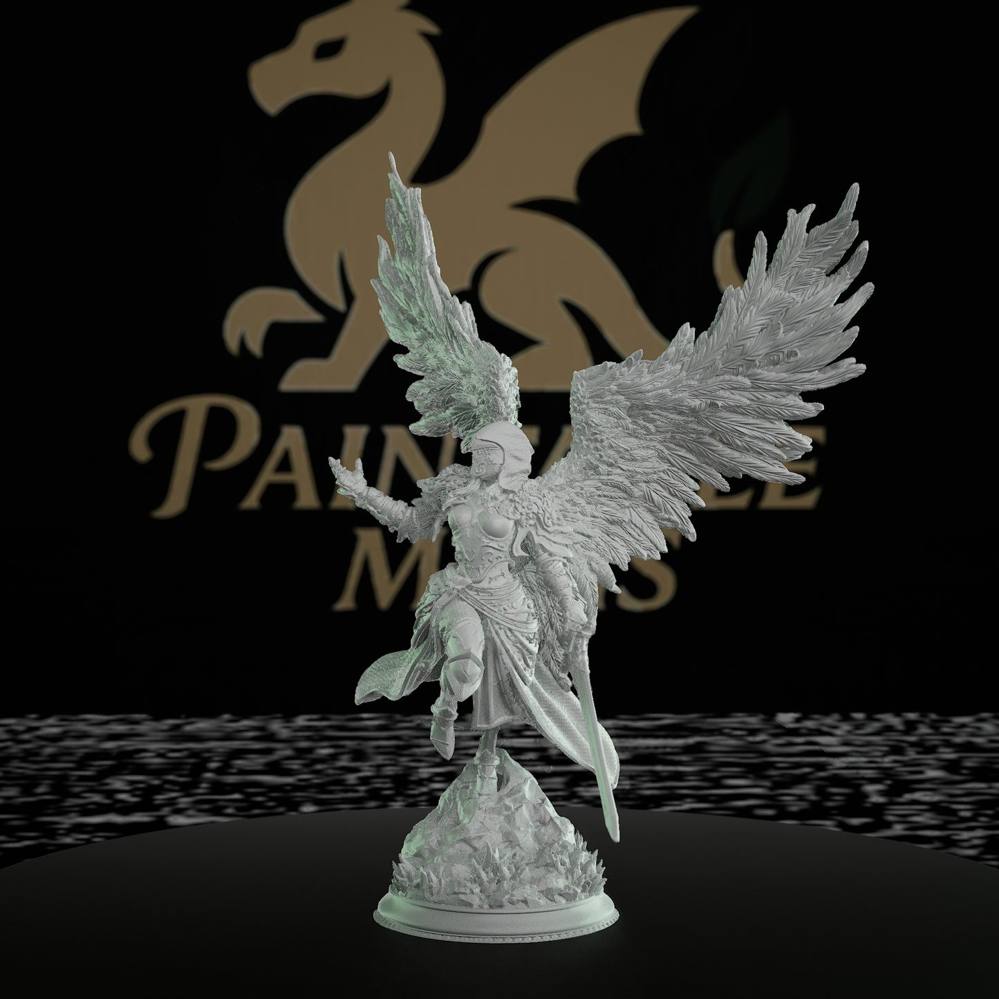 Angel Warrior Celestial Miniature | Medium | DM Stash | D&D DnD Pathfinder Miniature