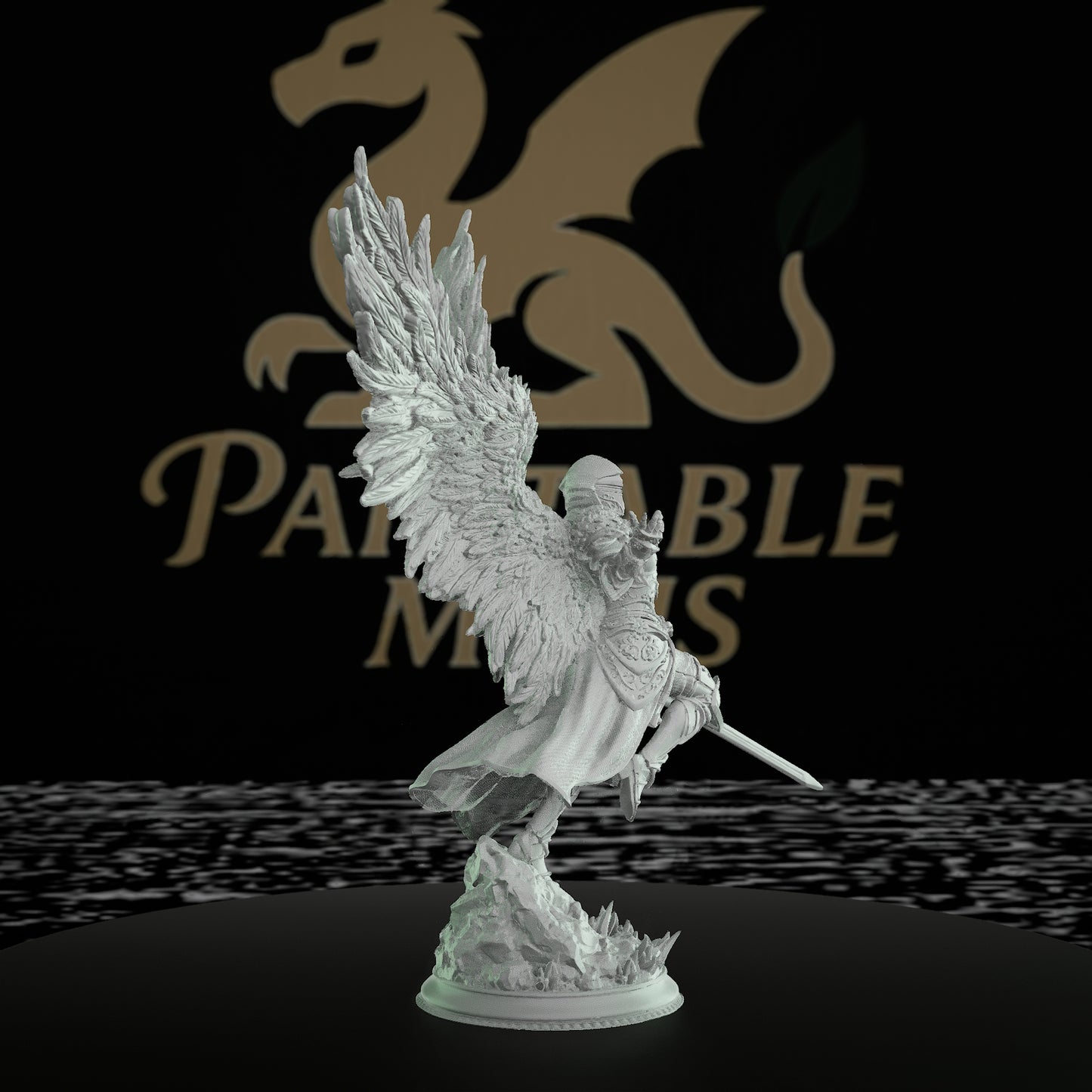 Angel Warrior Celestial Miniature | Medium | DM Stash | D&D DnD Pathfinder Miniature