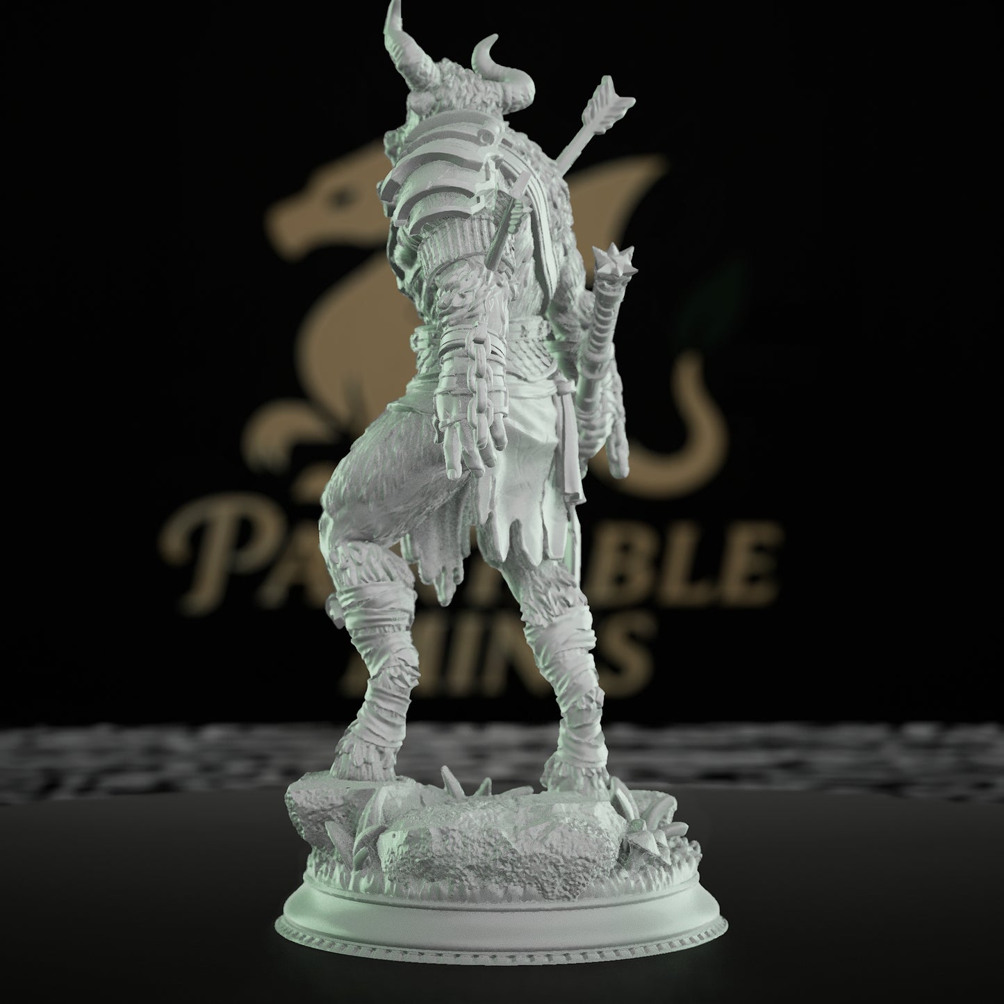 Minotaur Warrior Beast Fighter | Medium | DM Stash | D&D DnD Pathfinder Miniature