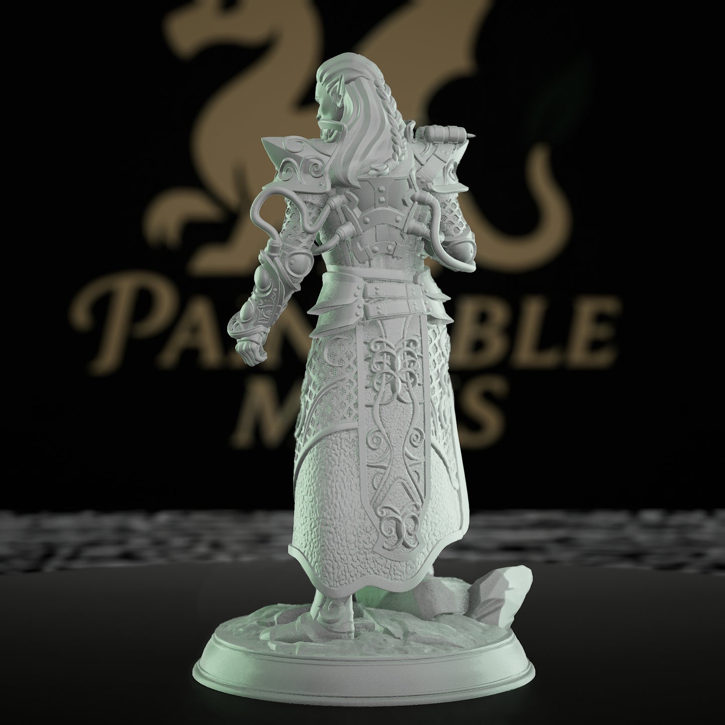 High Elf Arcane Mage Miniature | Medium | DM Stash | D&D DnD Pathfinder Miniature