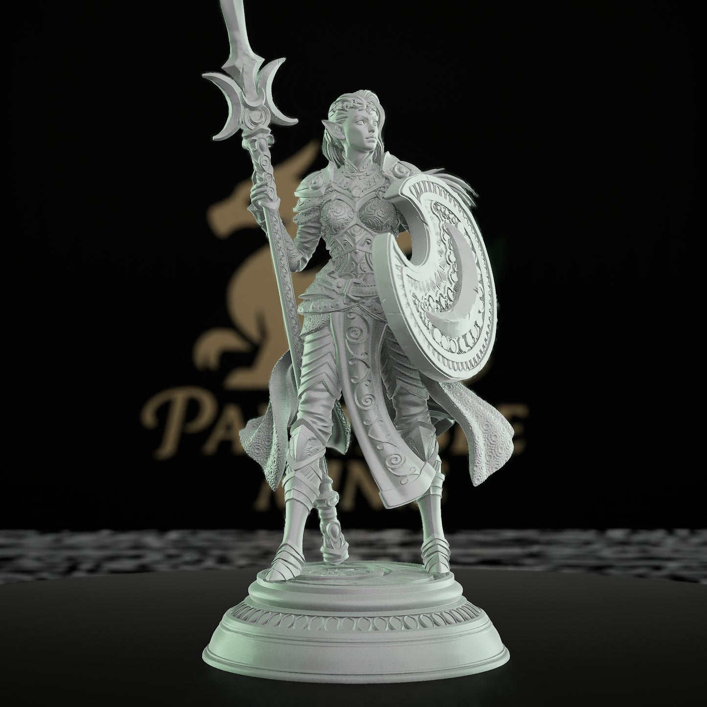 Half-Drow Cleric Spellcaster D&D | Medium | DM Stash | D&D DnD Pathfinder Miniature