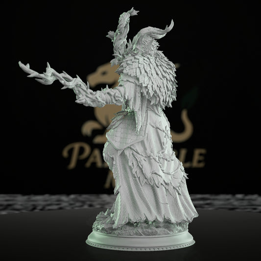 Satyr Druid Leaf Armor Staff | Medium | DM Stash | D&D DnD Pathfinder Miniature